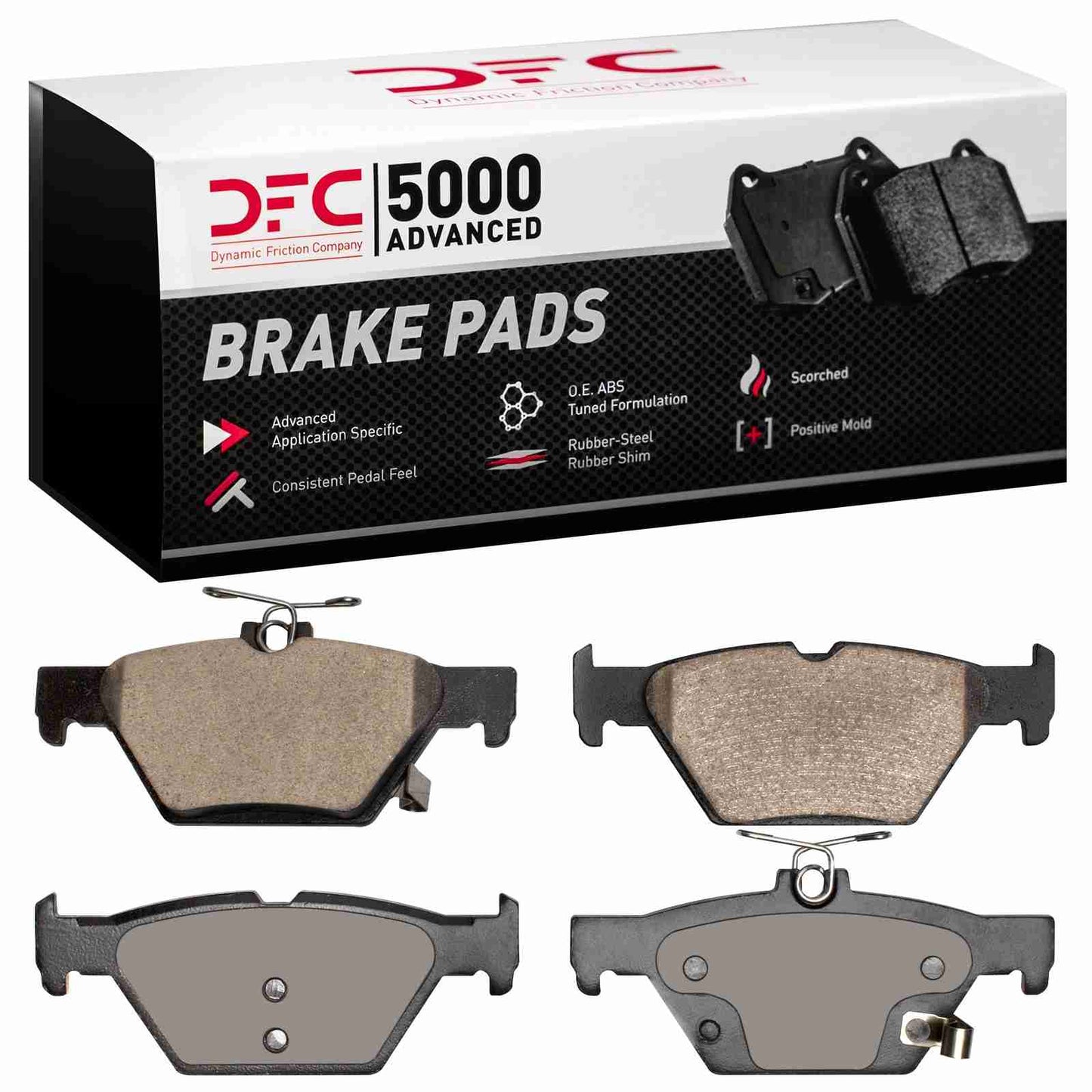 Dynamic Friction Company Disc Brake Pad Set 1551-1808-00