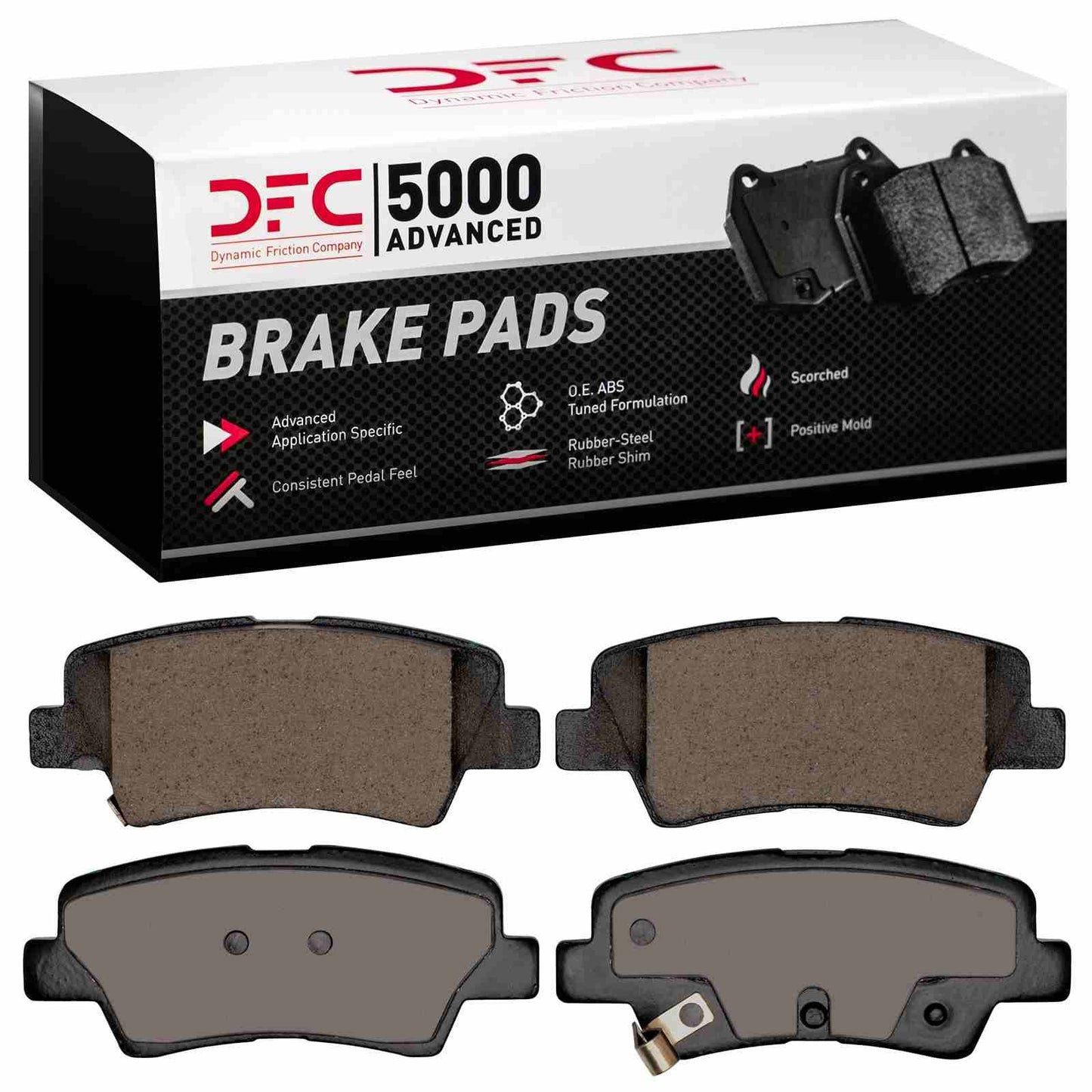 Dynamic Friction Company Disc Brake Pad Set 1551-1812-00