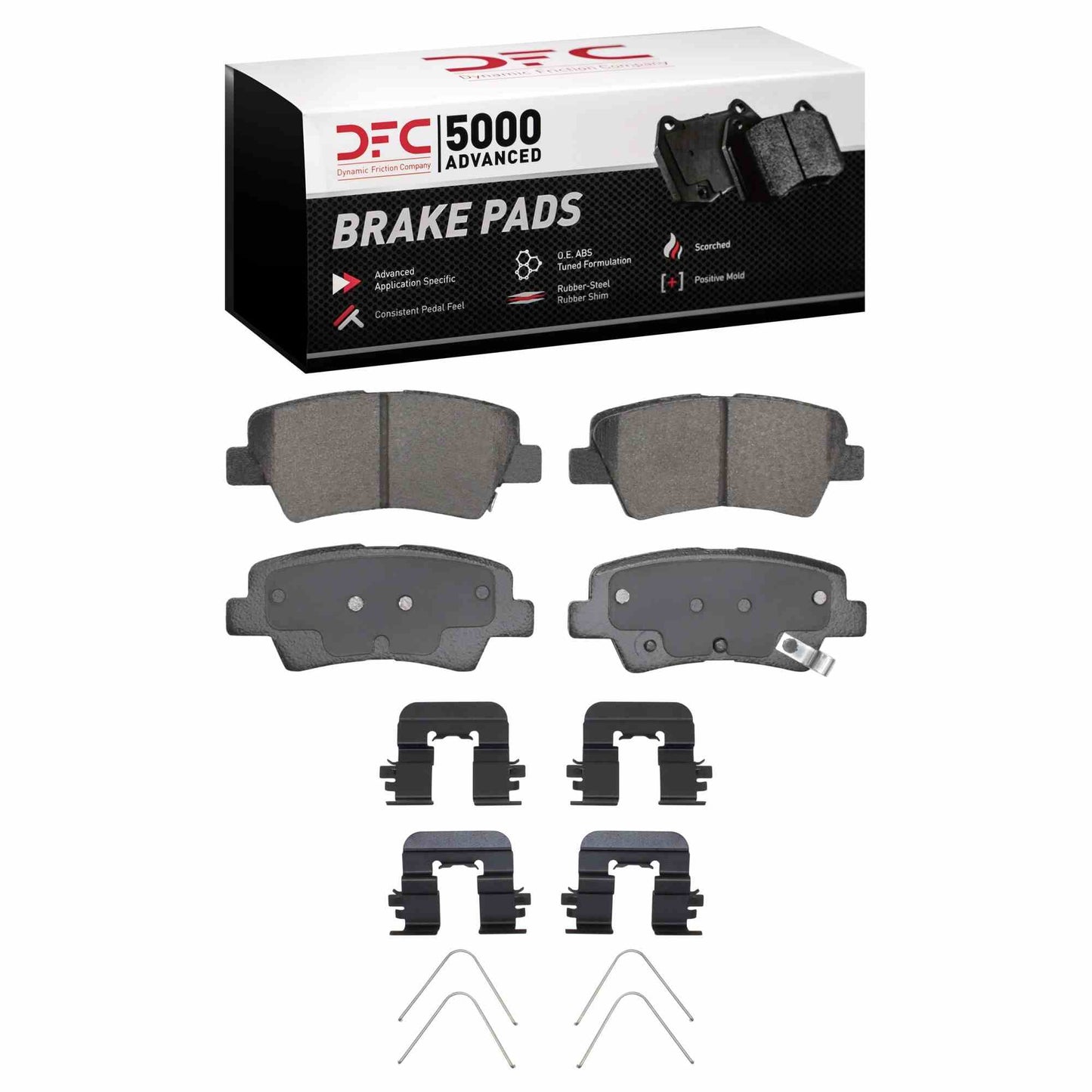 Dynamic Friction Company Disc Brake Pad Set 1551-1813-01