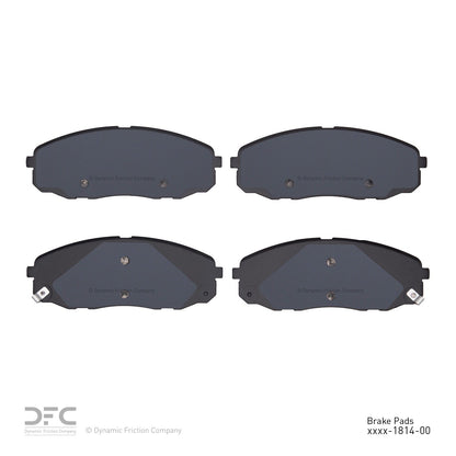 Dynamic Friction Company Disc Brake Pad Set 1551-1814-00
