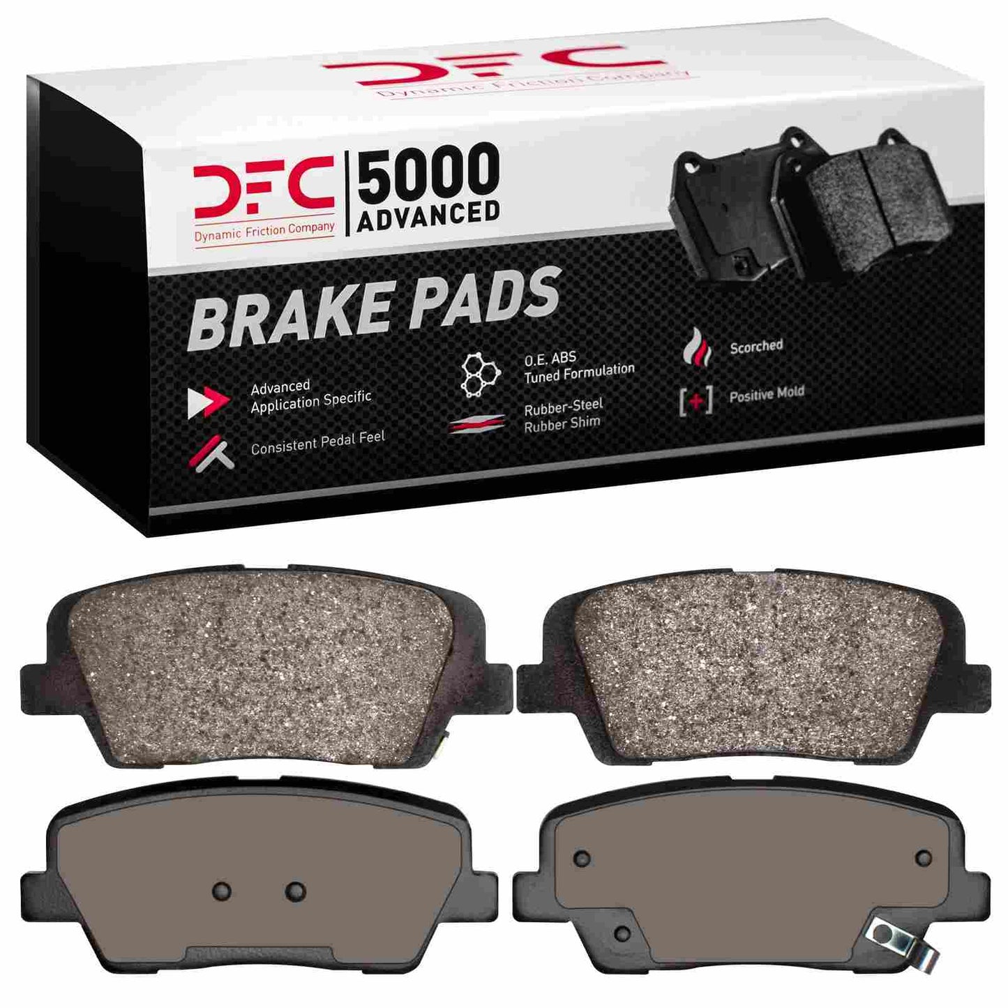 Dynamic Friction Company Disc Brake Pad Set 1551-1816-00