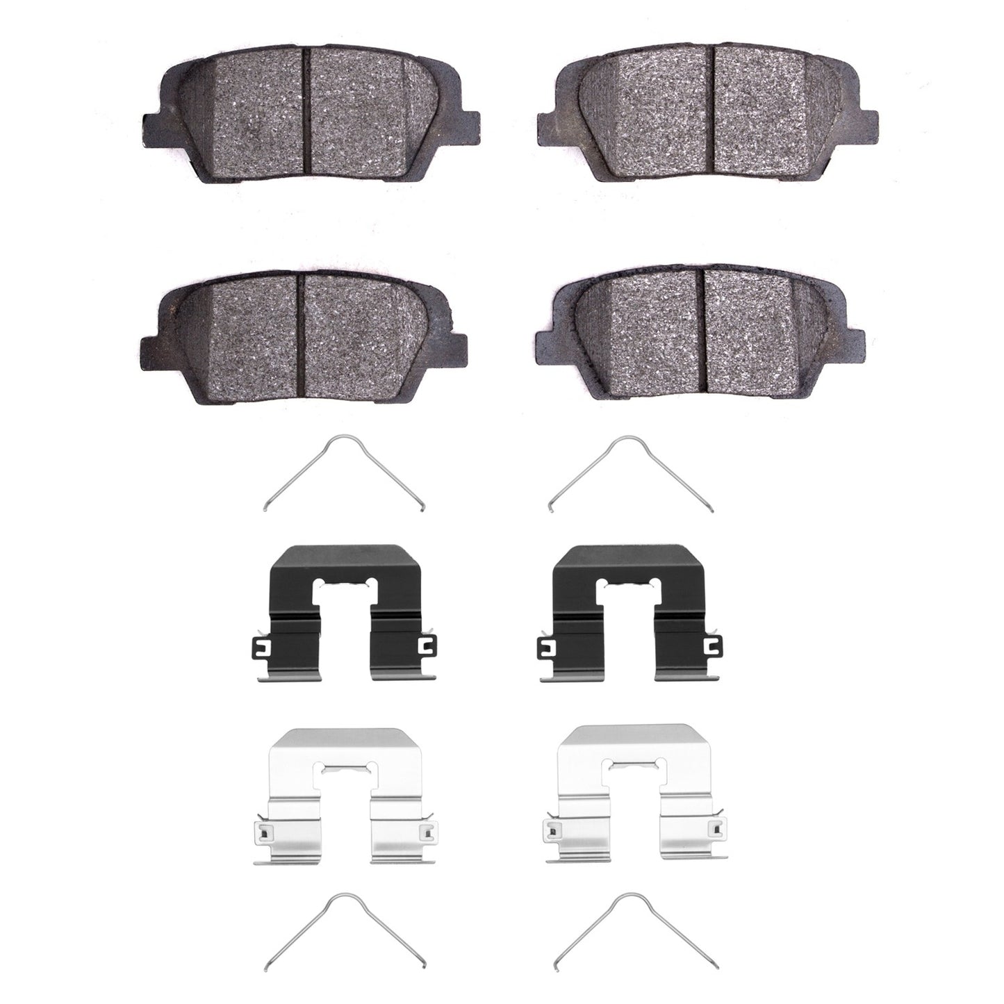 Dynamic Friction Company Disc Brake Pad Set 1551-1816-01