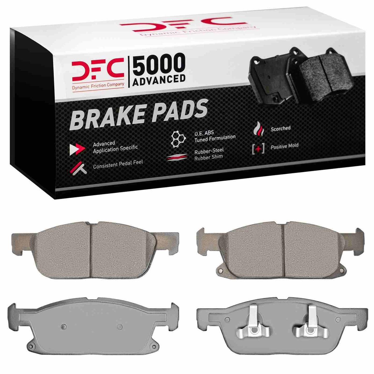 Dynamic Friction Company Disc Brake Pad Set 1551-1818-00