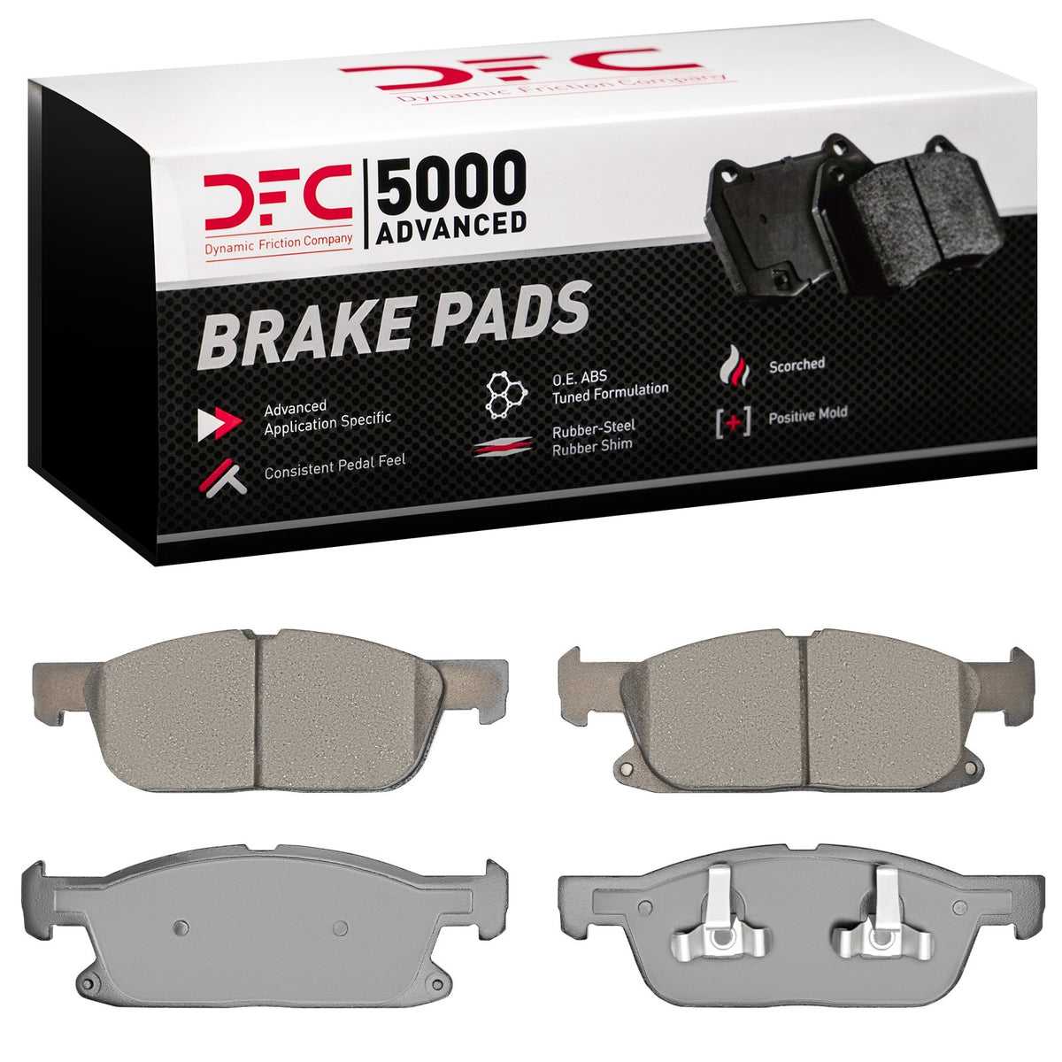 Dynamic Friction Company Disc Brake Pad Set 1551-1818-00