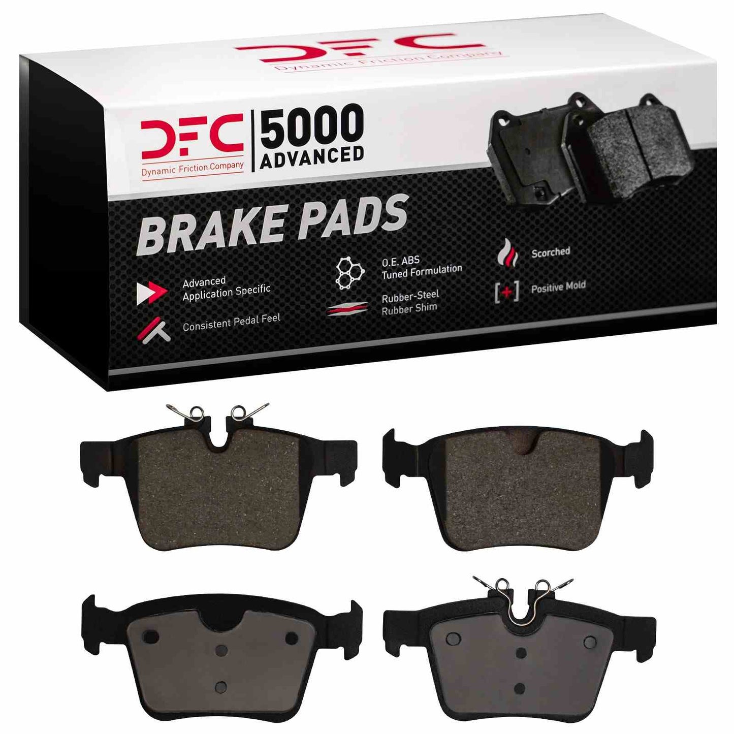 Dynamic Friction Company Disc Brake Pad Set 1551-1821-00