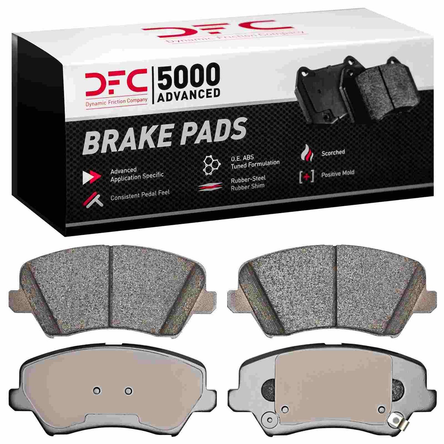 Dynamic Friction Company Disc Brake Pad Set 1551-1828-00
