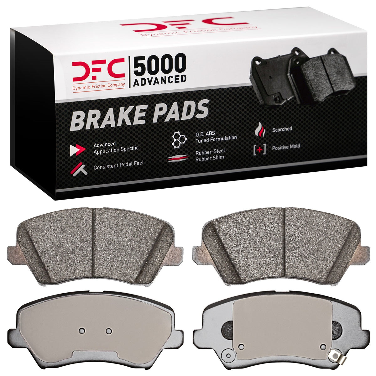 Dynamic Friction Company Disc Brake Pad Set 1551-1828-00