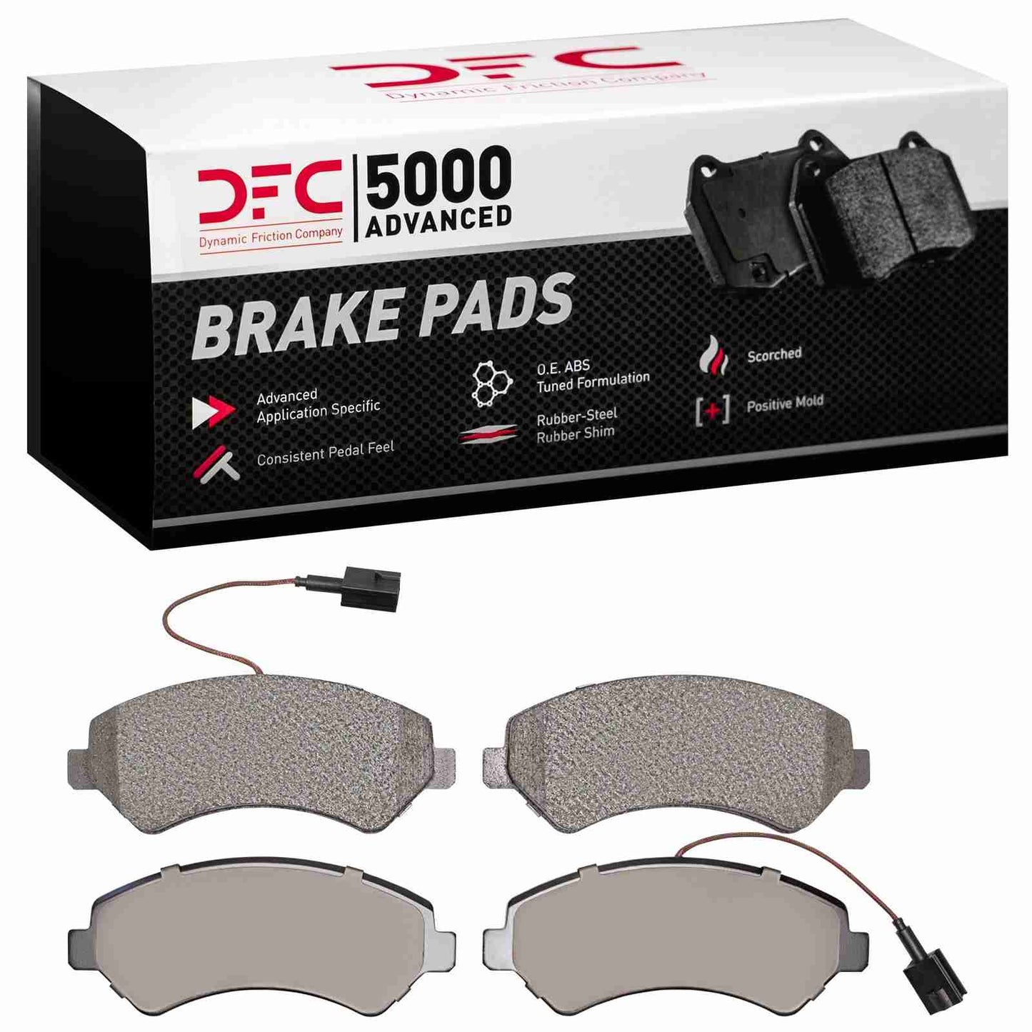 Dynamic Friction Company Disc Brake Pad Set 1551-1842-00
