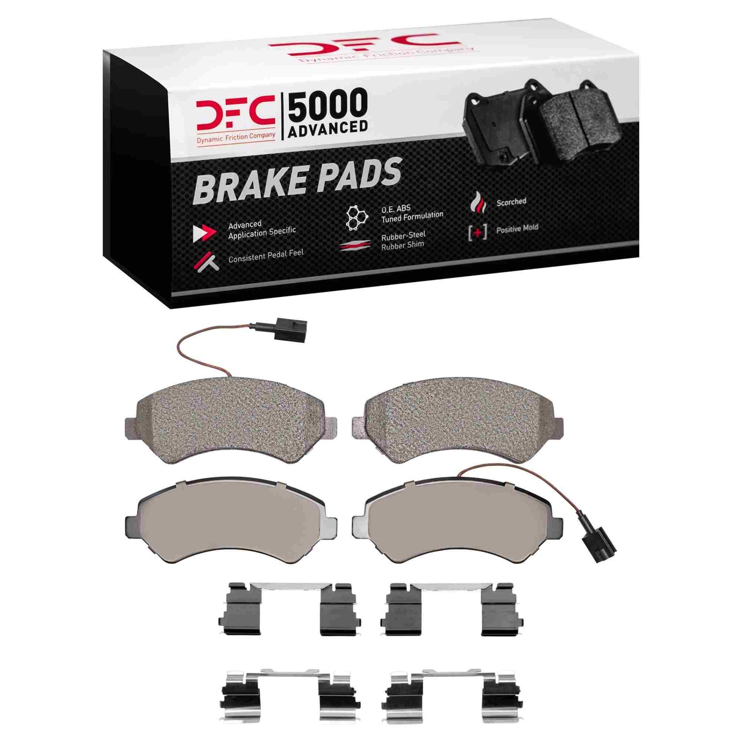 Dynamic Friction Company Disc Brake Pad Set 1551-1842-01