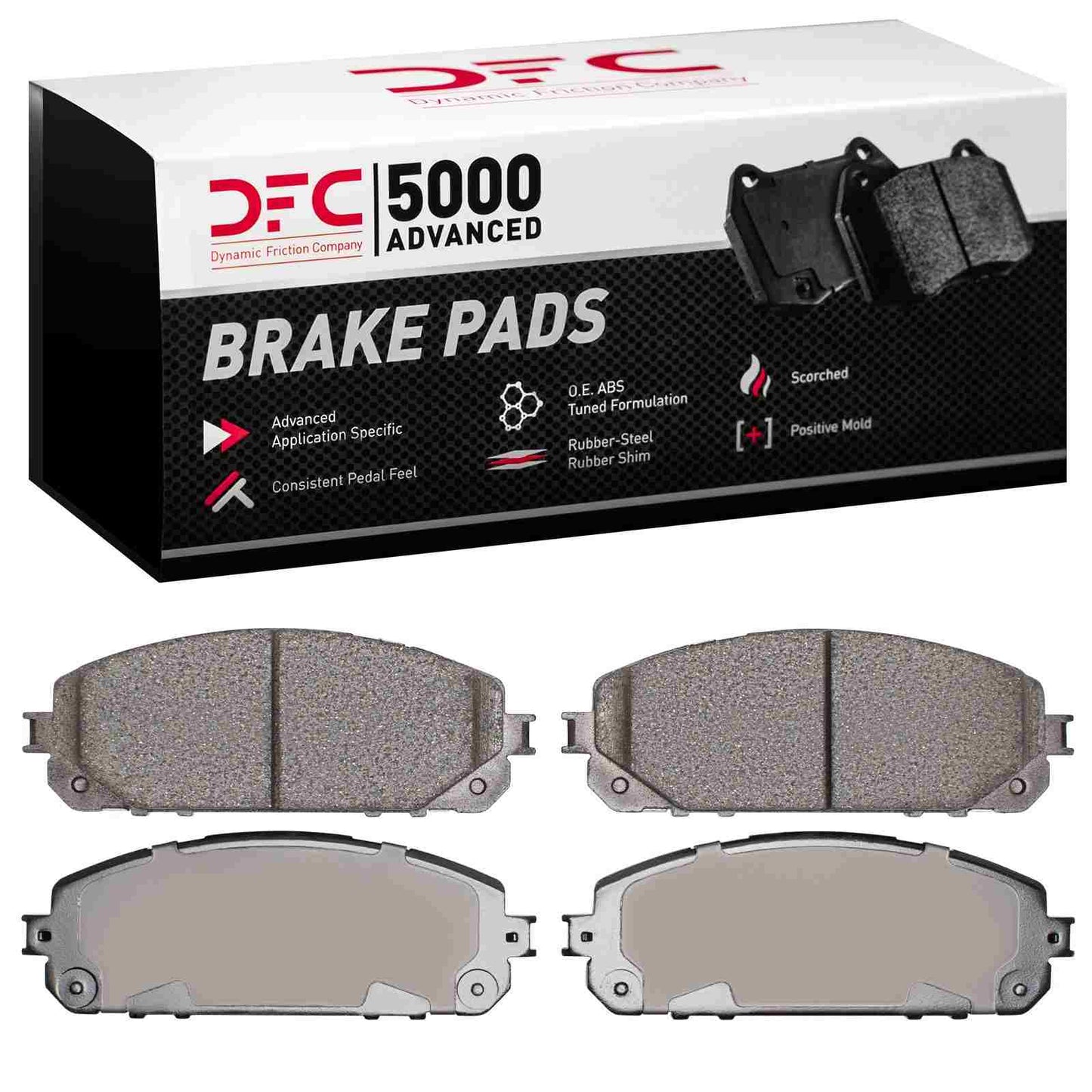 Dynamic Friction Company Disc Brake Pad Set 1551-1843-00