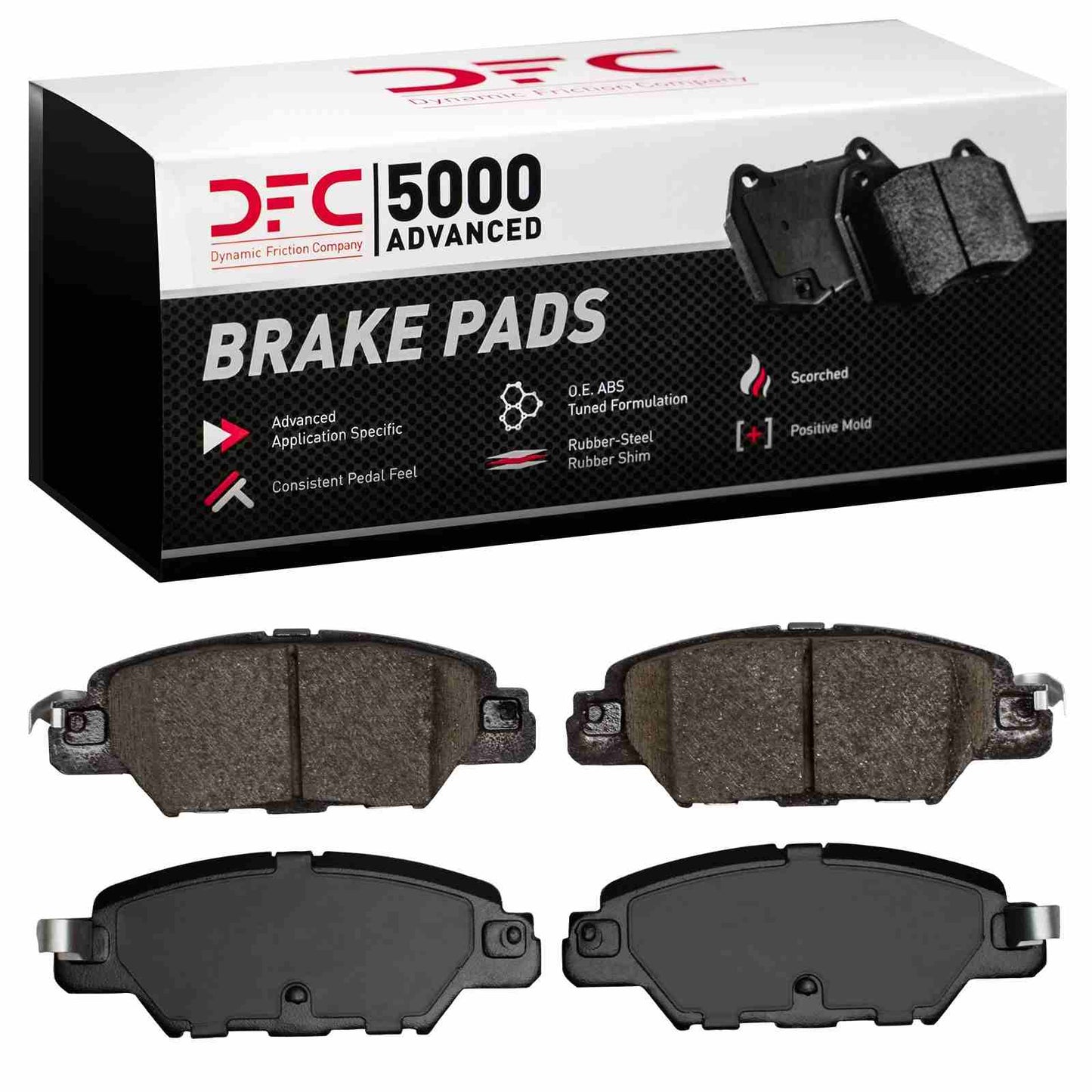 Dynamic Friction Company Disc Brake Pad Set 1551-1846-00