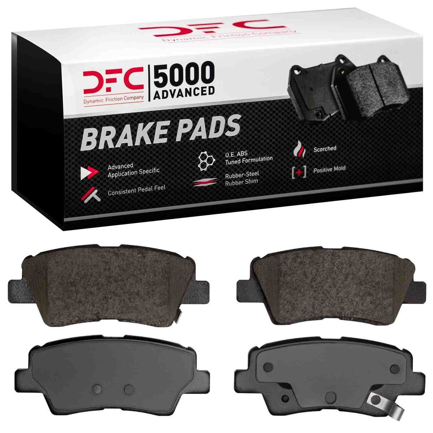 Dynamic Friction Company Disc Brake Pad Set 1551-1848-00
