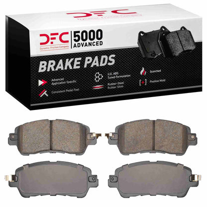 Dynamic Friction Company Disc Brake Pad Set 1551-1852-00