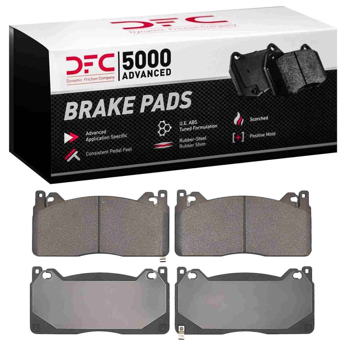 Dynamic Friction Company Disc Brake Pad Set 1551-1853-00