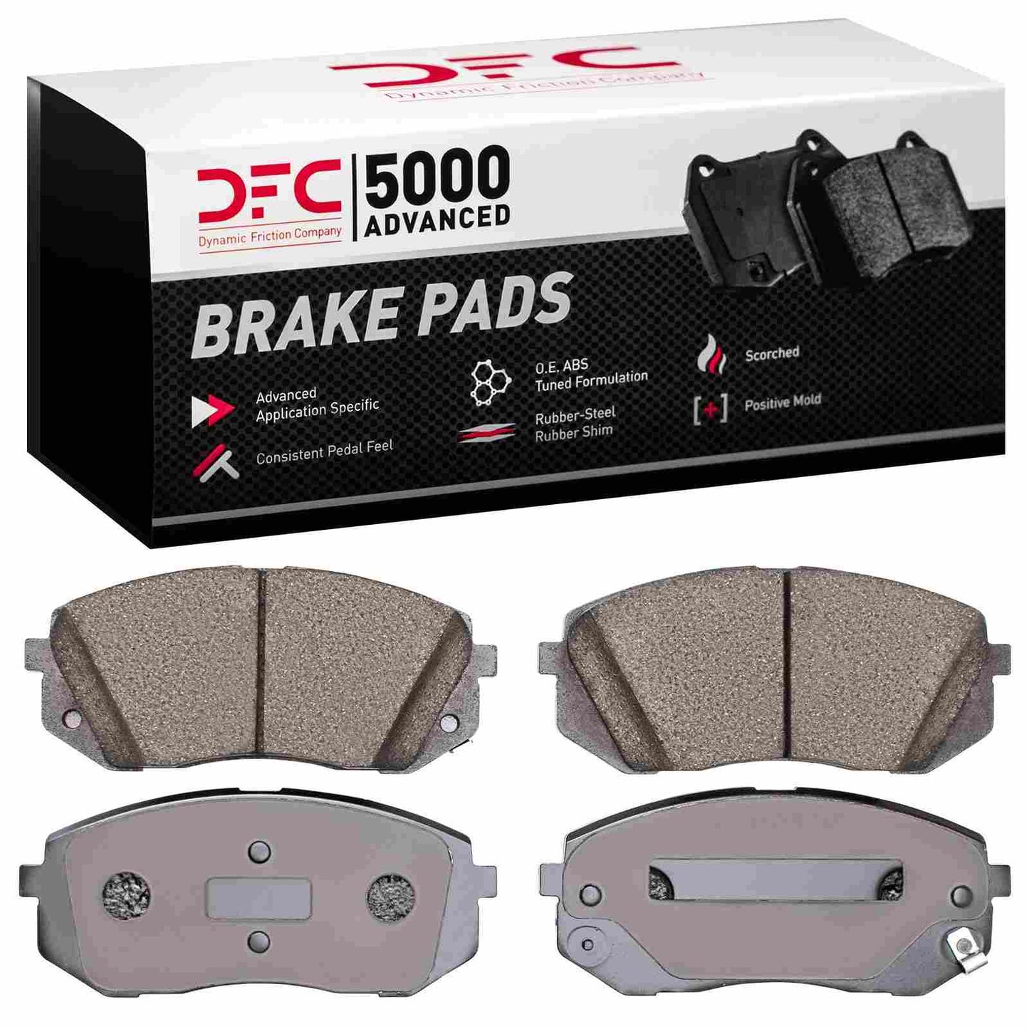 Dynamic Friction Company Disc Brake Pad Set 1551-1855-00
