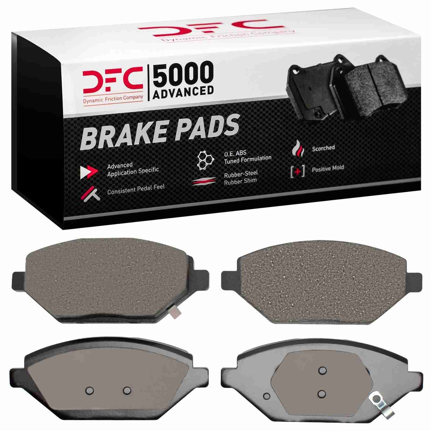 Dynamic Friction Company Disc Brake Pad Set 1551-1864-00