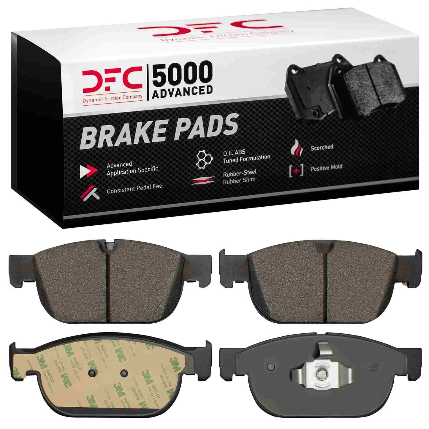 Dynamic Friction Company Disc Brake Pad Set 1551-1865-00
