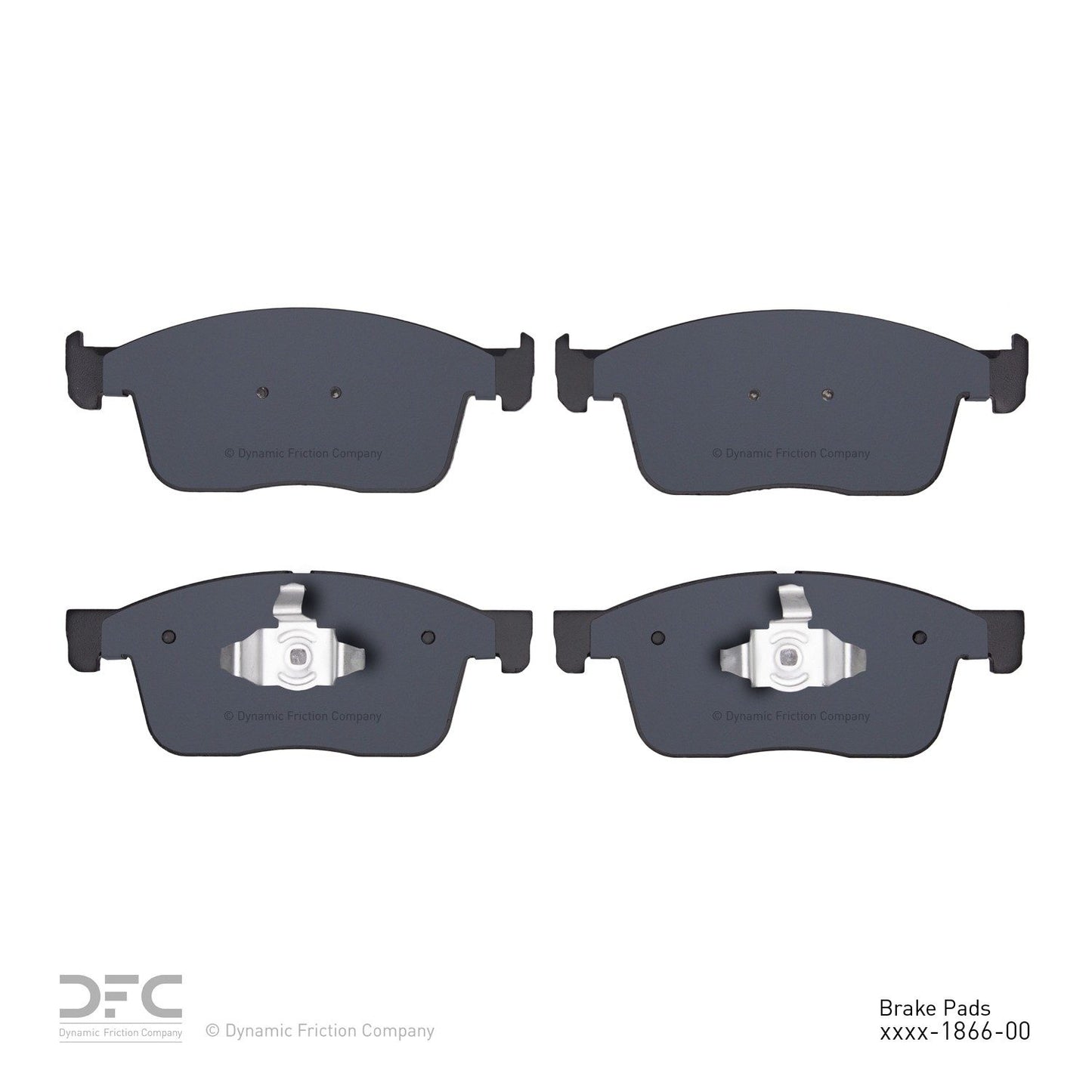 Dynamic Friction Company Disc Brake Pad Set 1551-1866-00