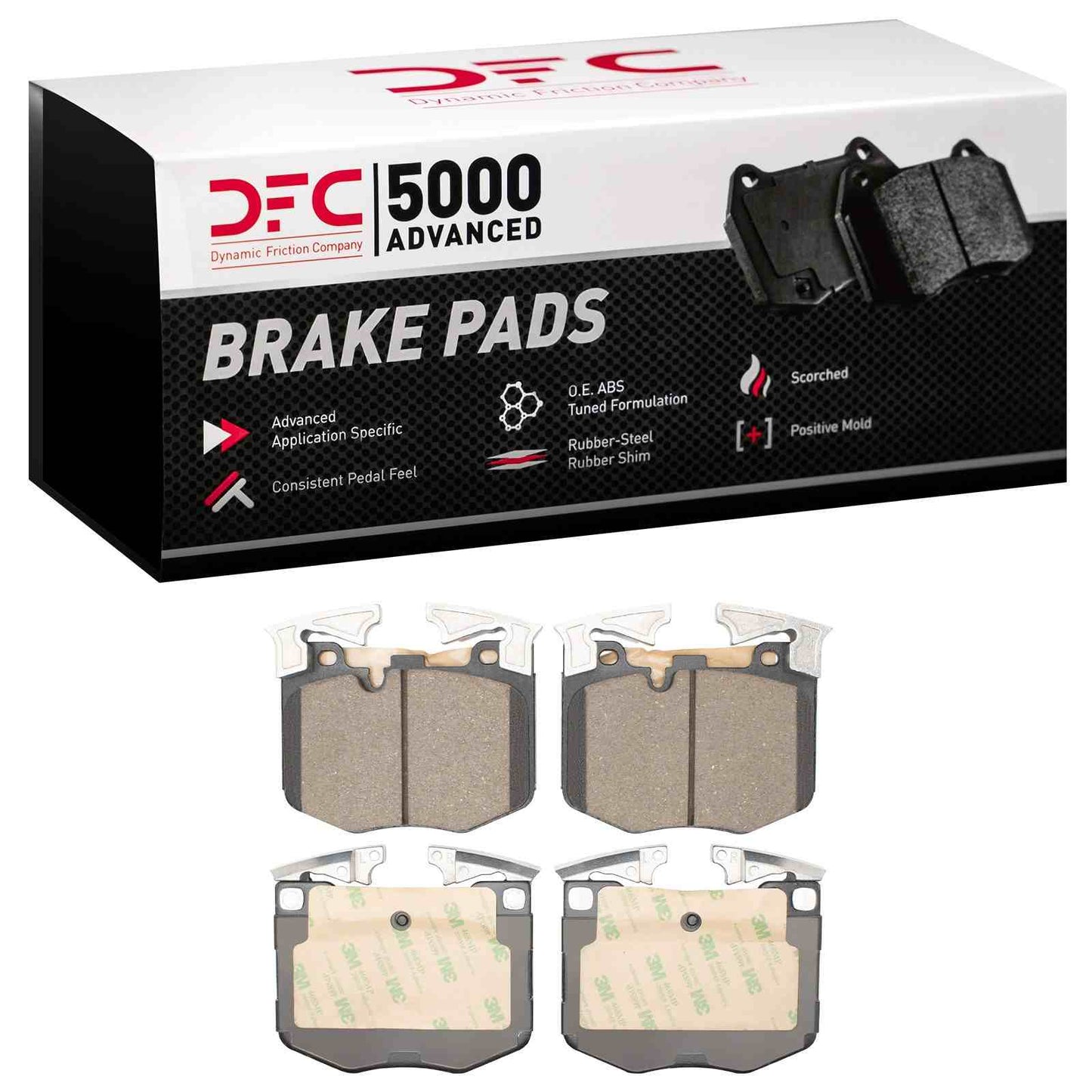 Dynamic Friction Company Disc Brake Pad Set 1551-1867-00
