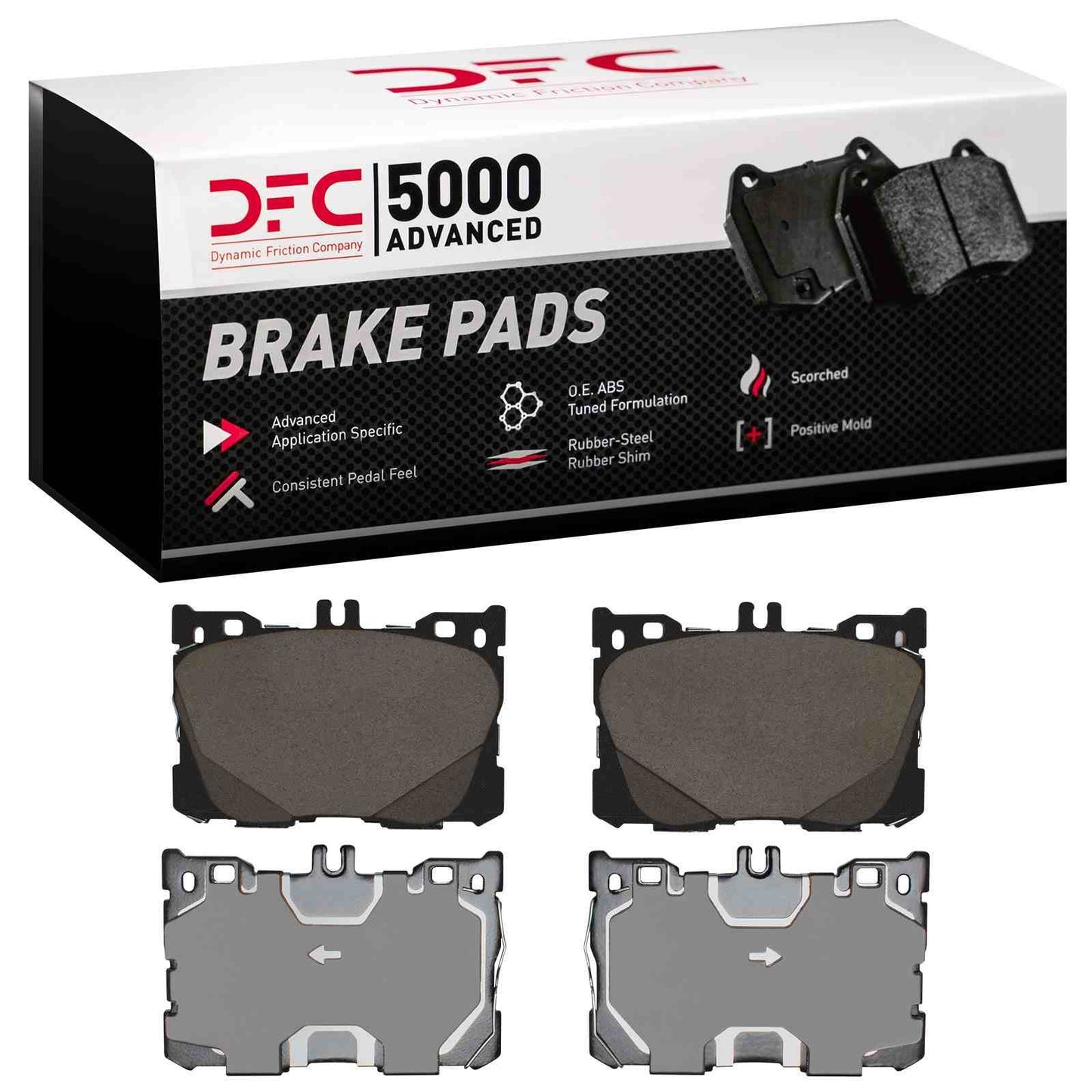 Dynamic Friction Company Disc Brake Pad Set 1551-1871-00