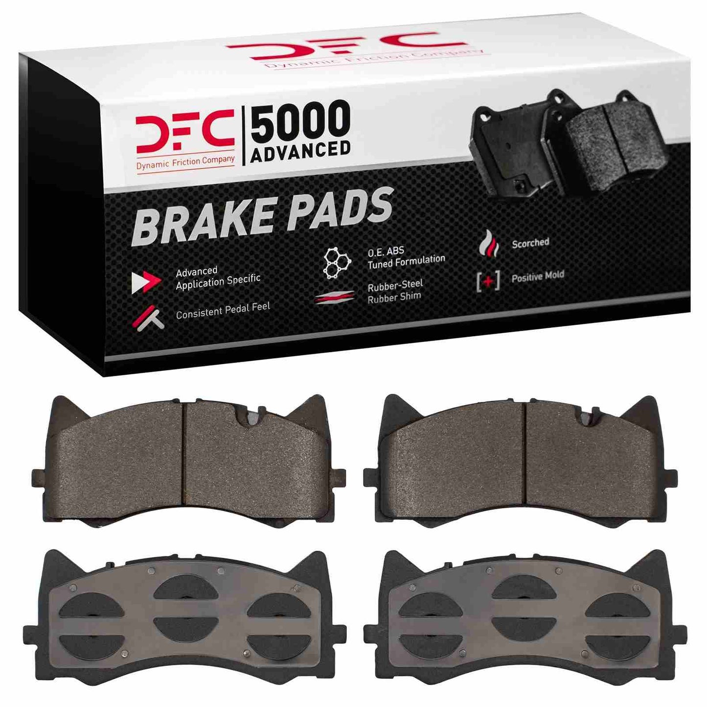 Dynamic Friction Company Disc Brake Pad Set 1551-1873-00