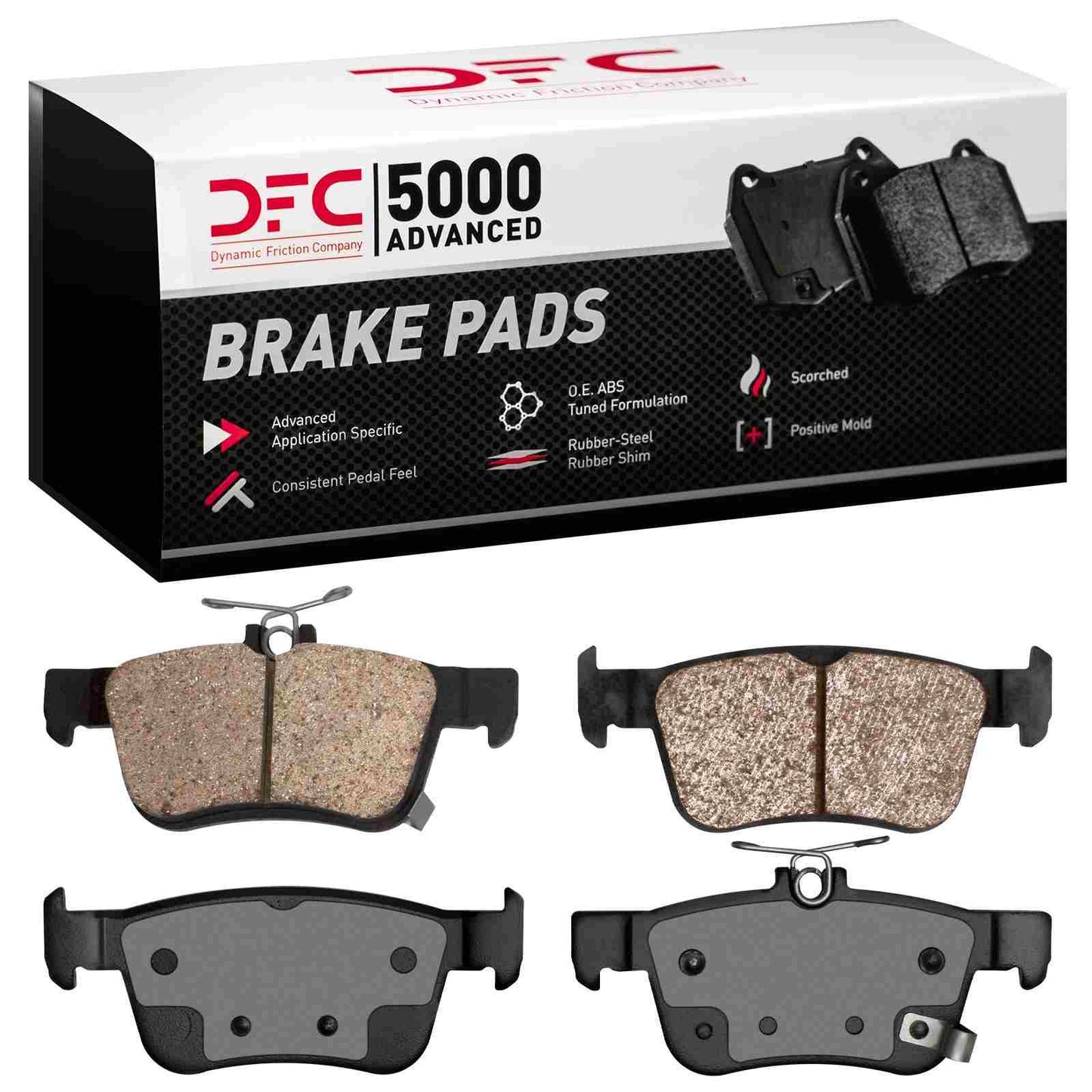 Dynamic Friction Company Disc Brake Pad Set 1551-1878-00