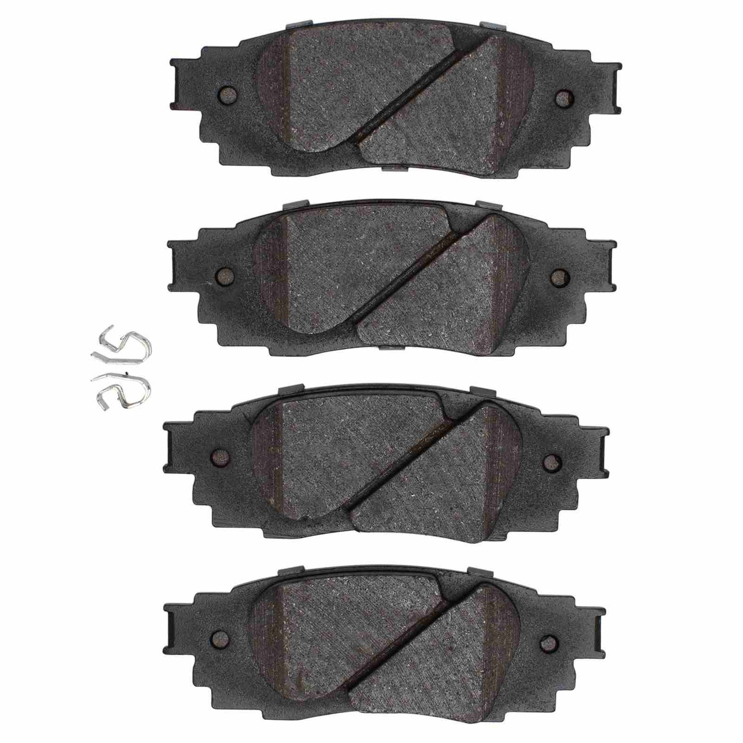 Dynamic Friction Company Disc Brake Pad Set 1551-1879-00