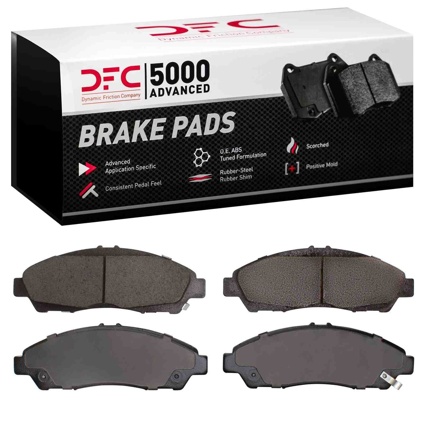 Dynamic Friction Company Disc Brake Pad Set 1551-1896-00