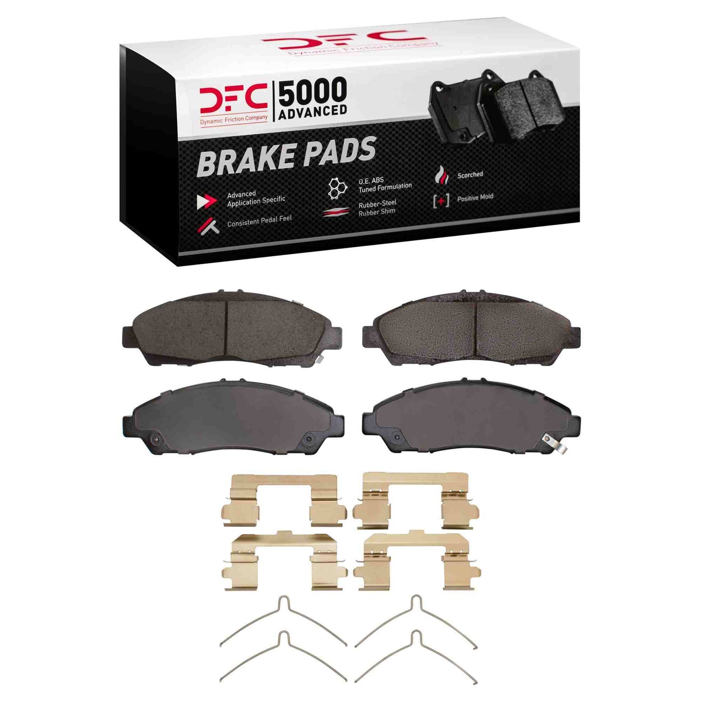Dynamic Friction Company Disc Brake Pad Set 1551-1896-01
