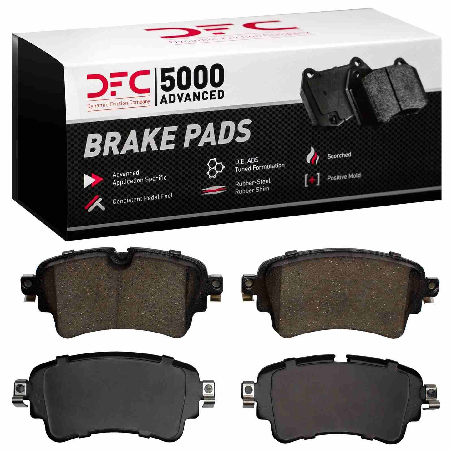 Dynamic Friction Company Disc Brake Pad Set 1551-1898-00