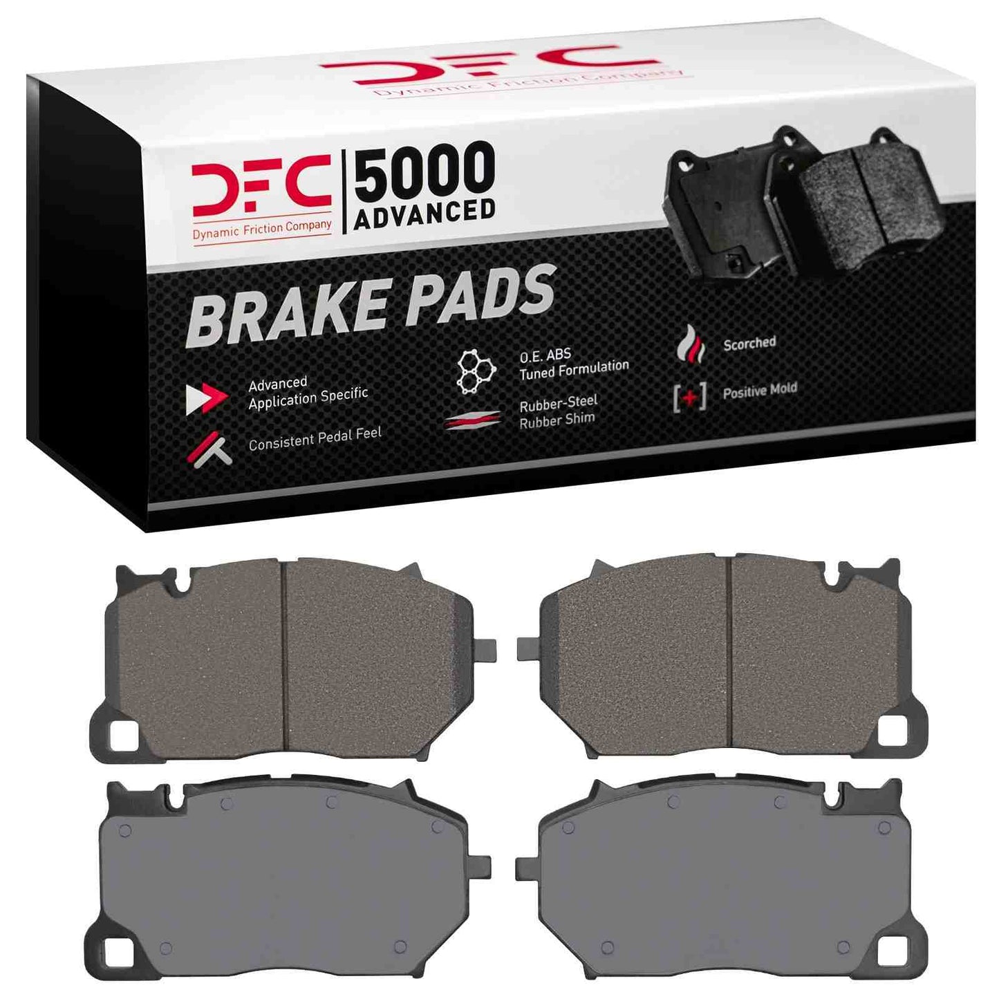 Dynamic Friction Company Disc Brake Pad Set 1551-1899-00