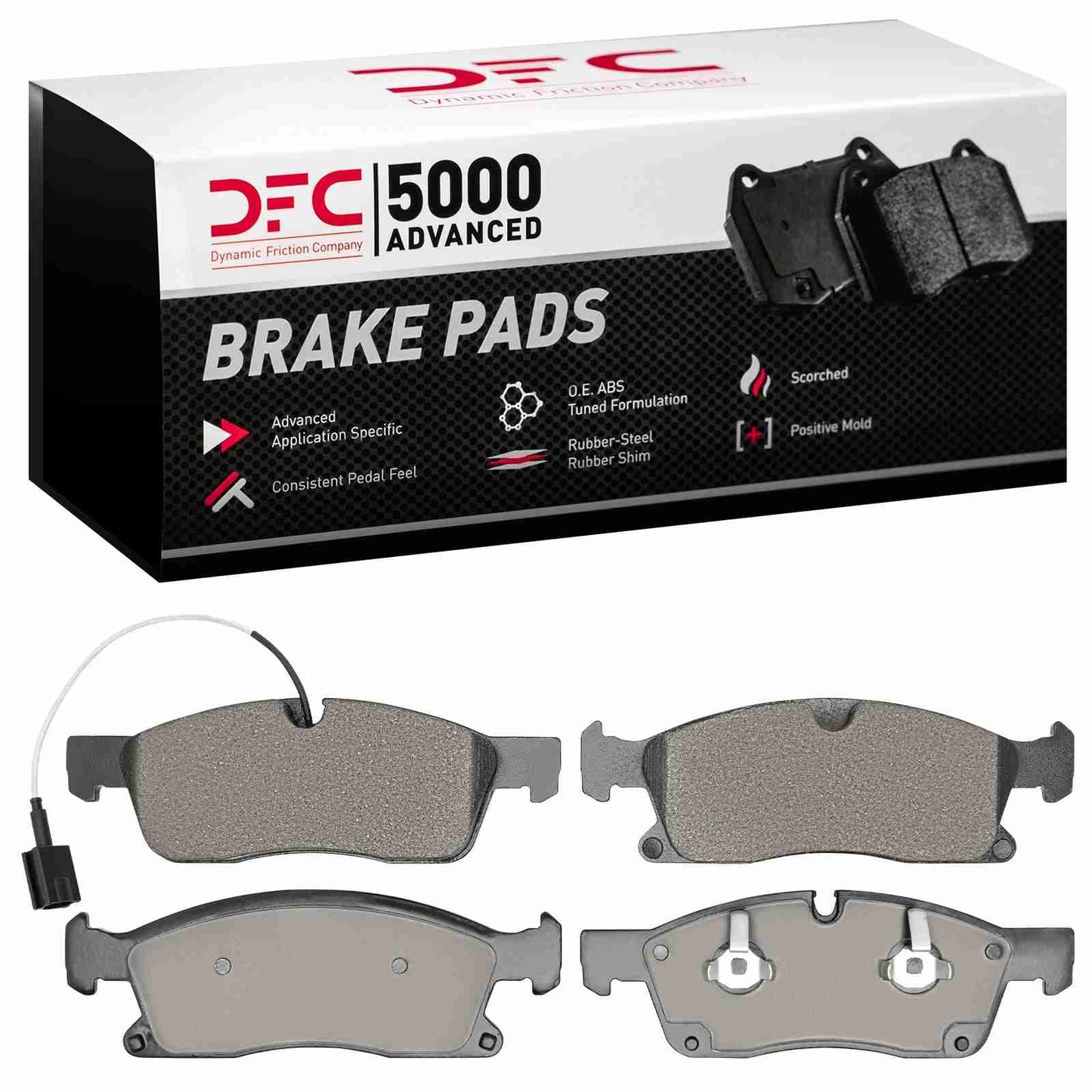 Dynamic Friction Company Disc Brake Pad Set 1551-1904-20