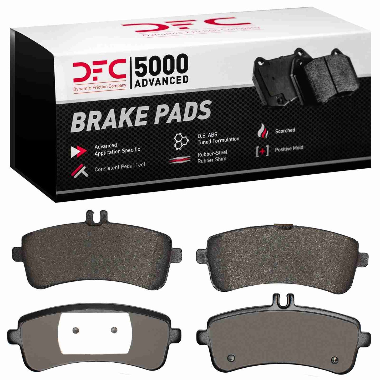 Dynamic Friction Company Disc Brake Pad Set 1551-1907-00