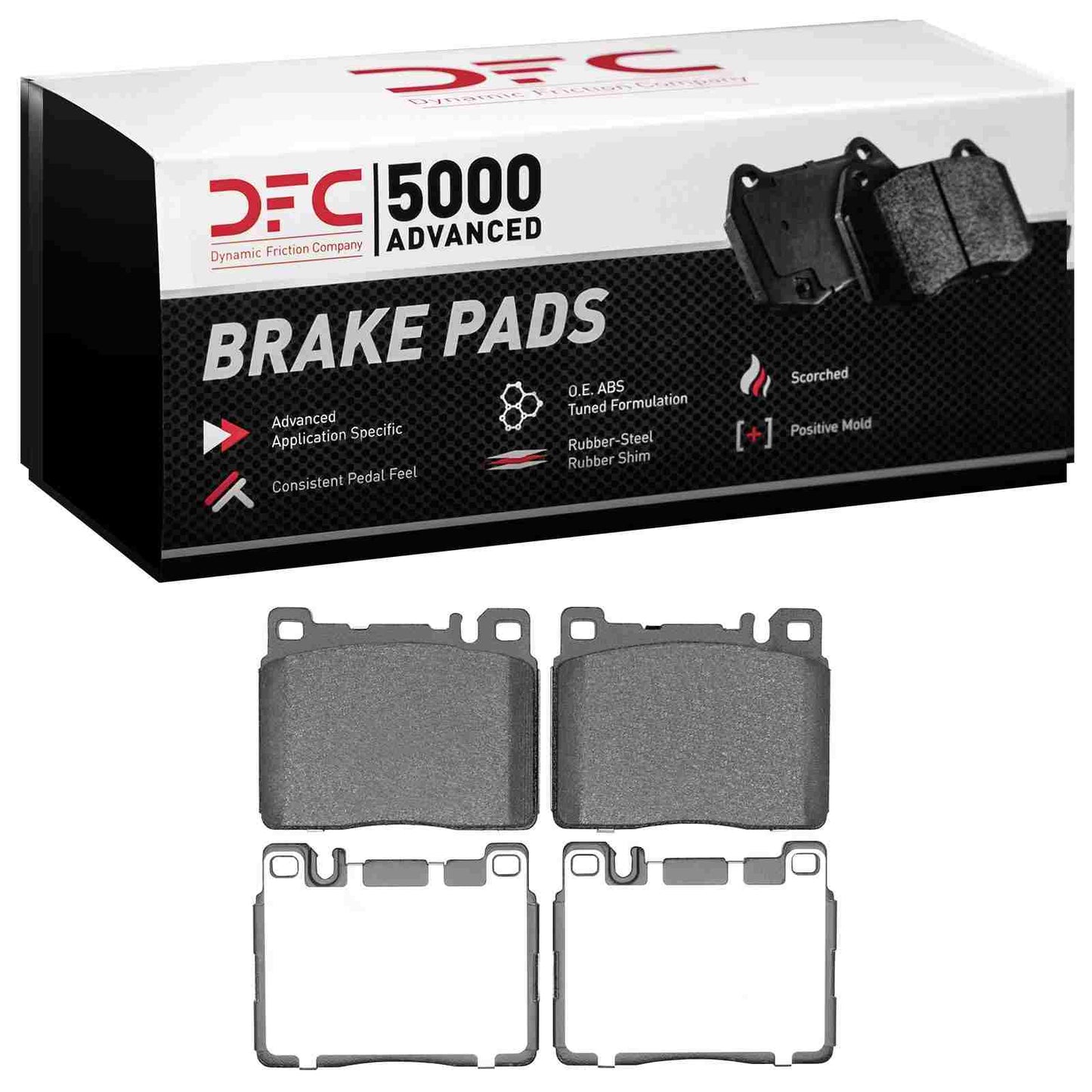 Dynamic Friction Company Disc Brake Pad Set 1551-1908-00