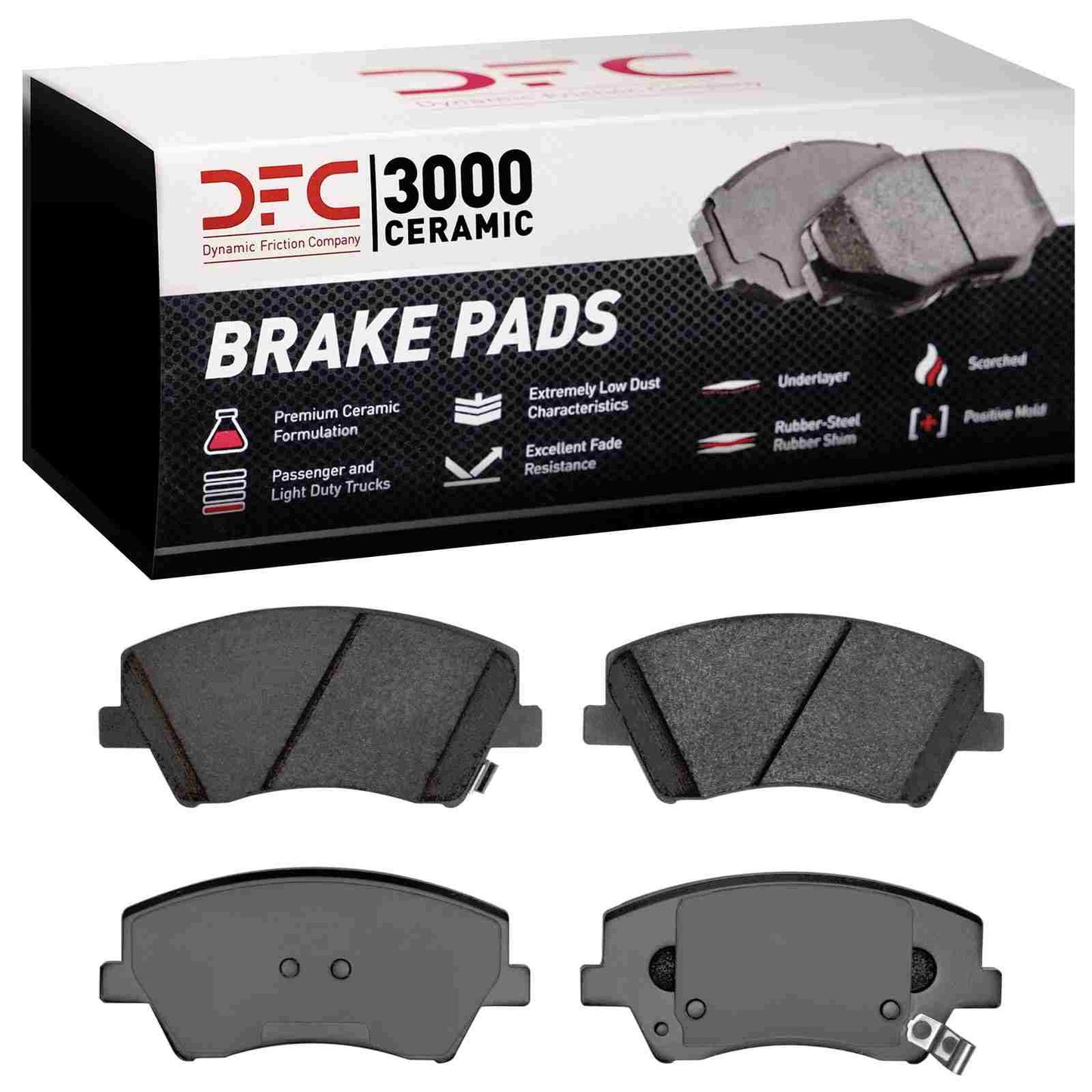 Dynamic Friction Company Disc Brake Pad Set 1551-1912-00