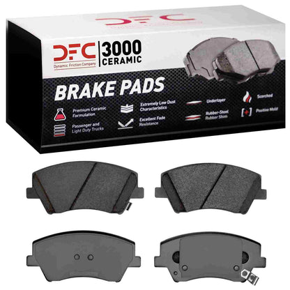 Dynamic Friction Company Disc Brake Pad Set 1551-1912-00