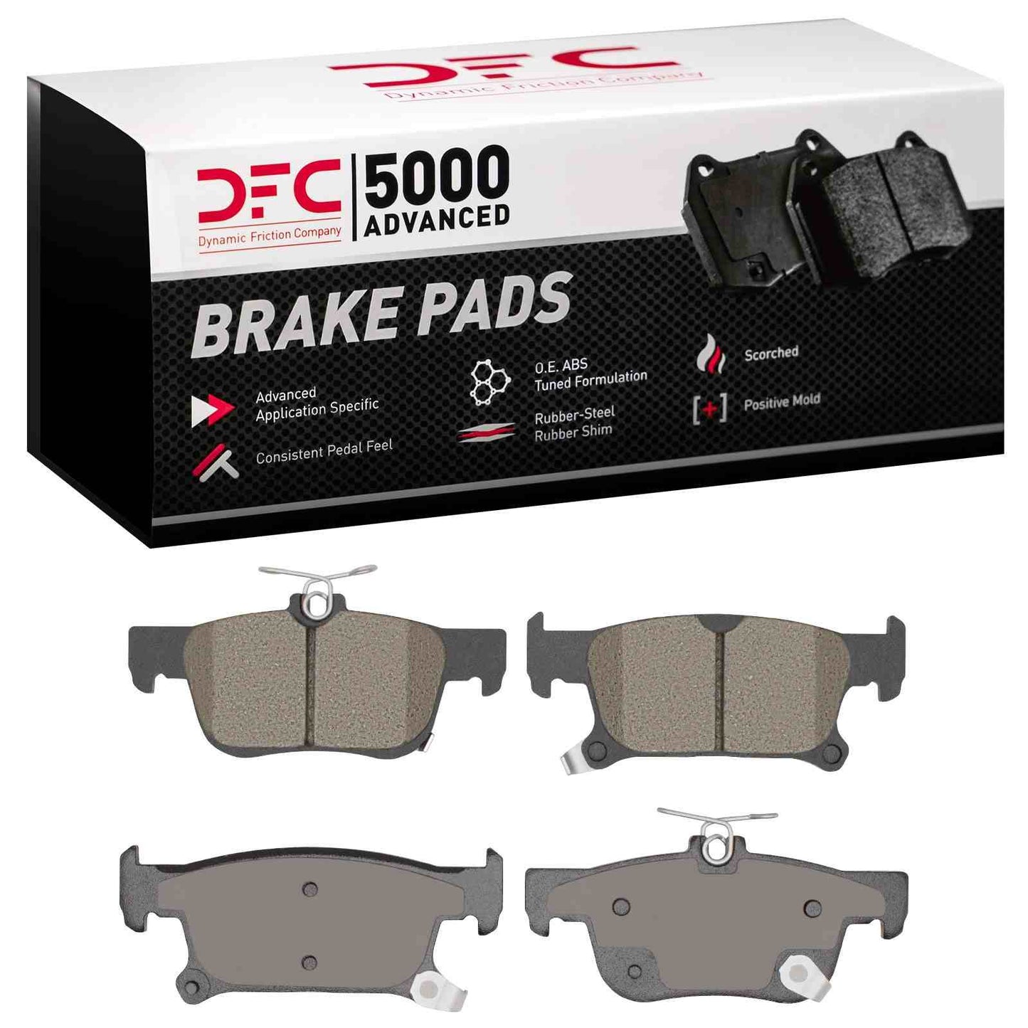 Dynamic Friction Company Disc Brake Pad Set 1551-1923-00