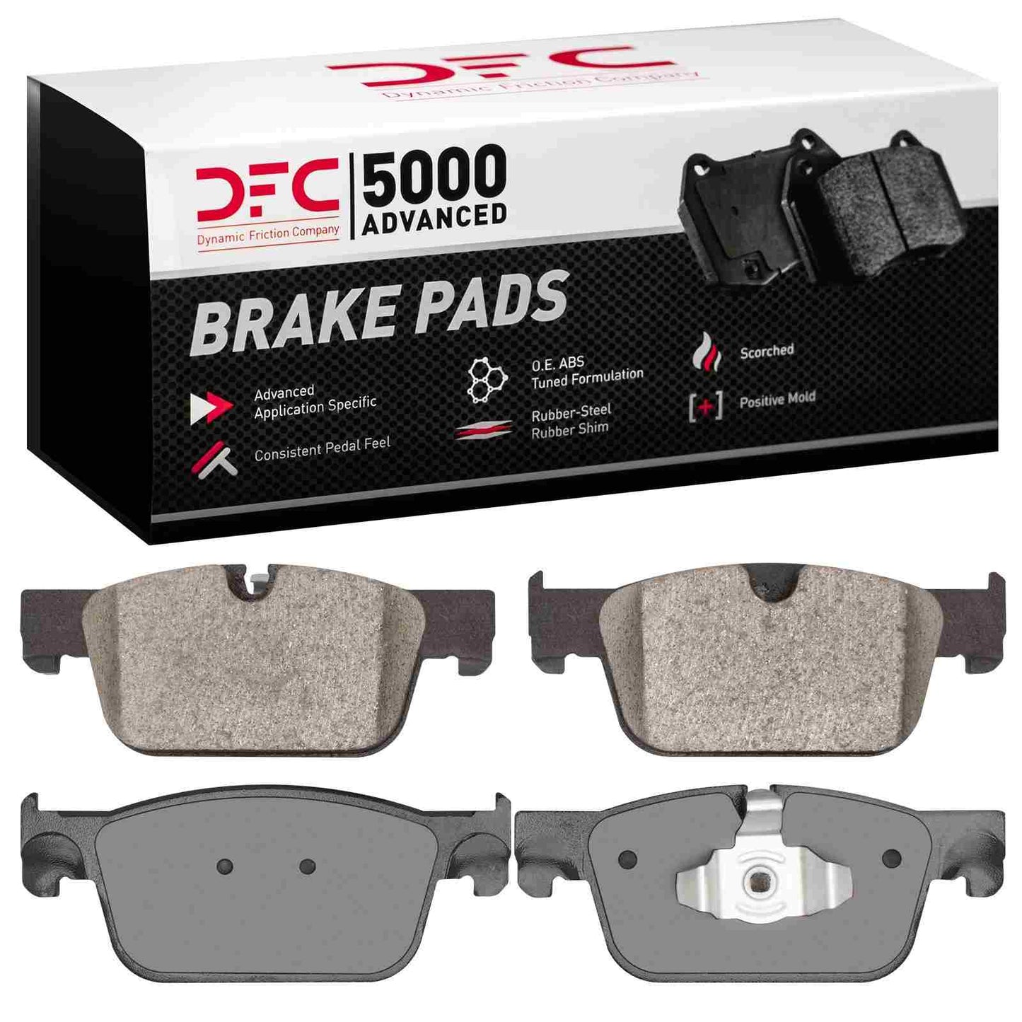 Dynamic Friction Company Disc Brake Pad Set 1551-1924-00