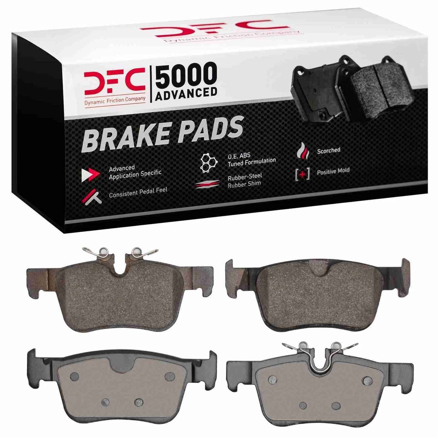 Dynamic Friction Company Disc Brake Pad Set 1551-1938-00