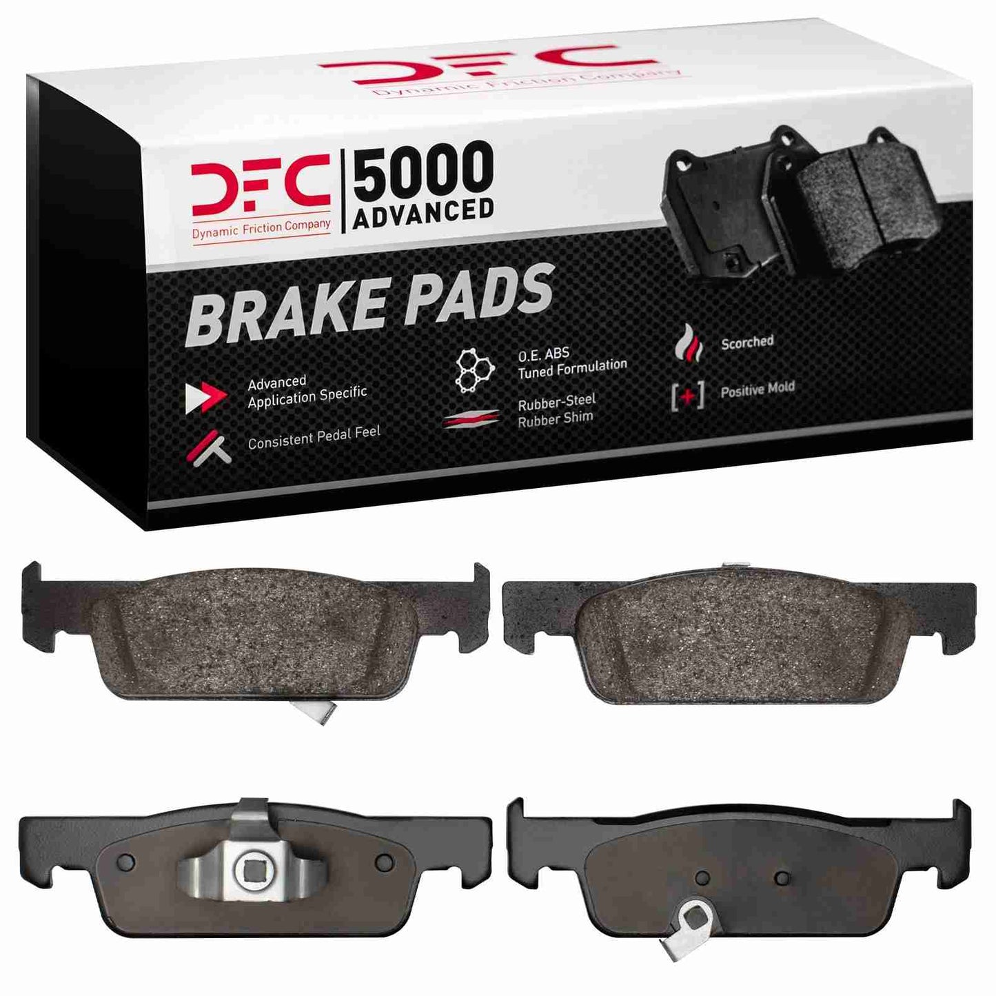 Dynamic Friction Company Disc Brake Pad Set 1551-1955-00