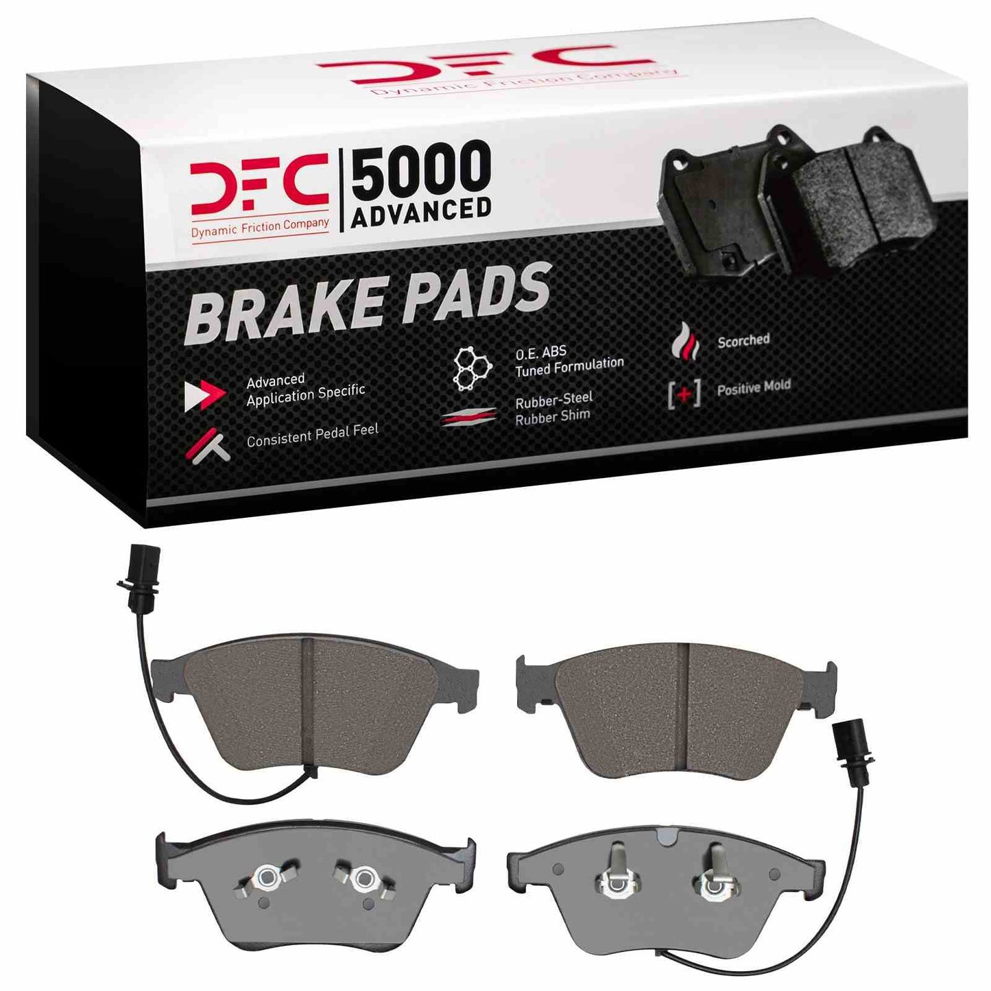 Dynamic Friction Company Disc Brake Pad Set 1551-1960-00