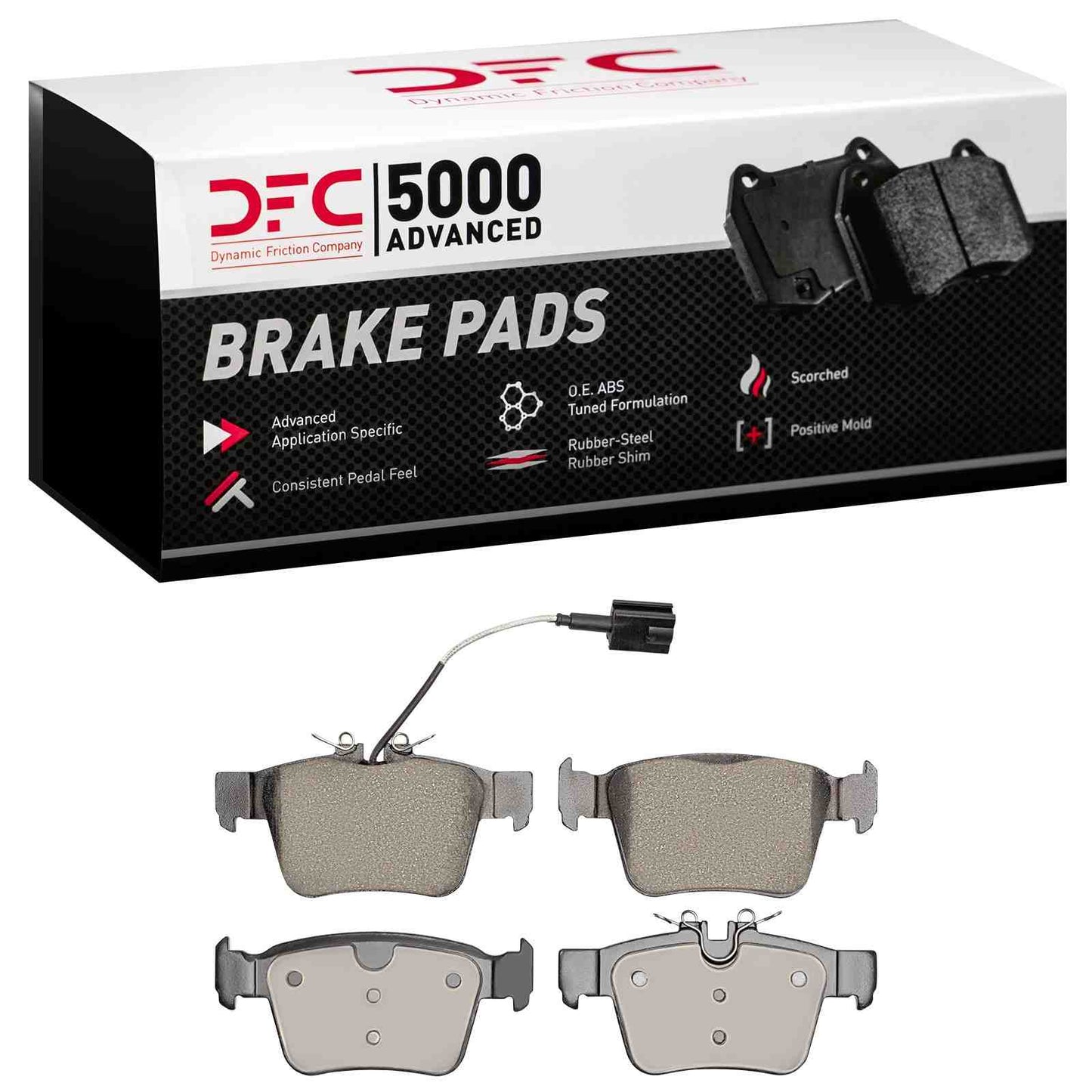 Dynamic Friction Company Disc Brake Pad Set 1551-1989-00