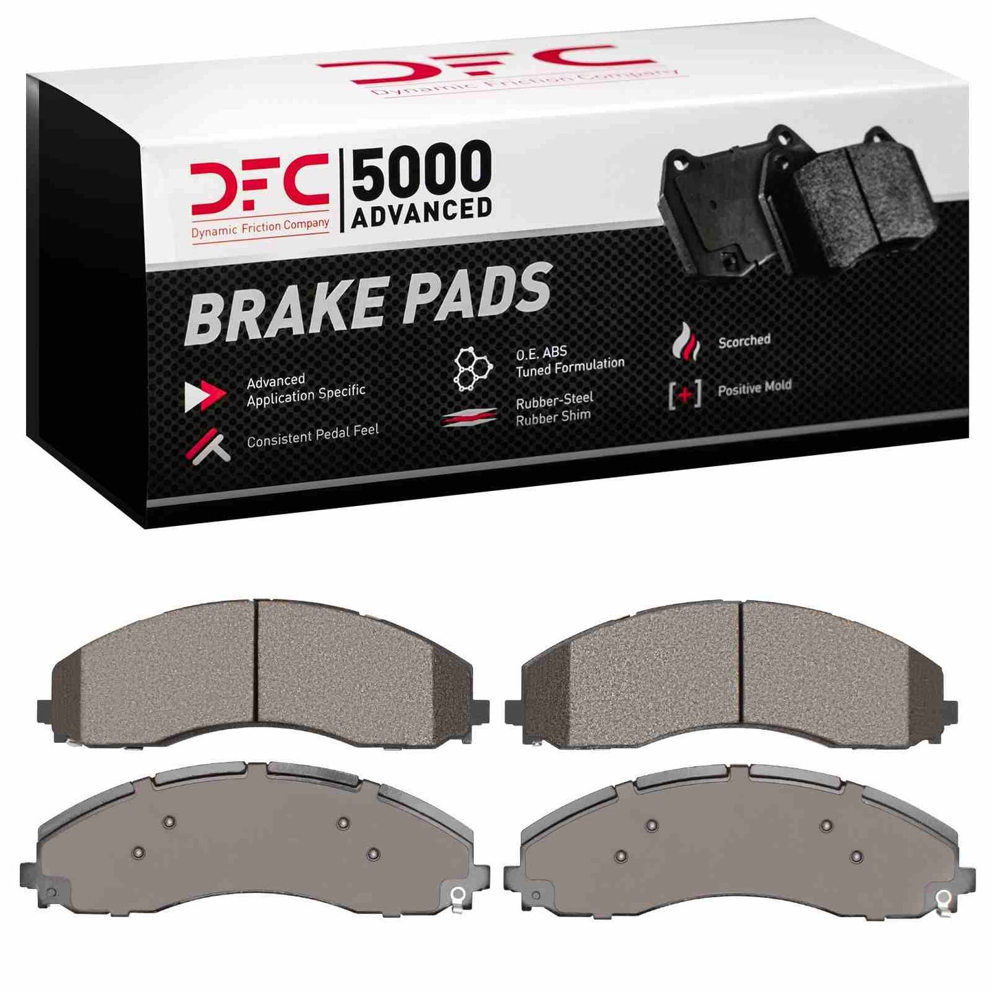 Dynamic Friction Company Disc Brake Pad Set 1551-2018-00
