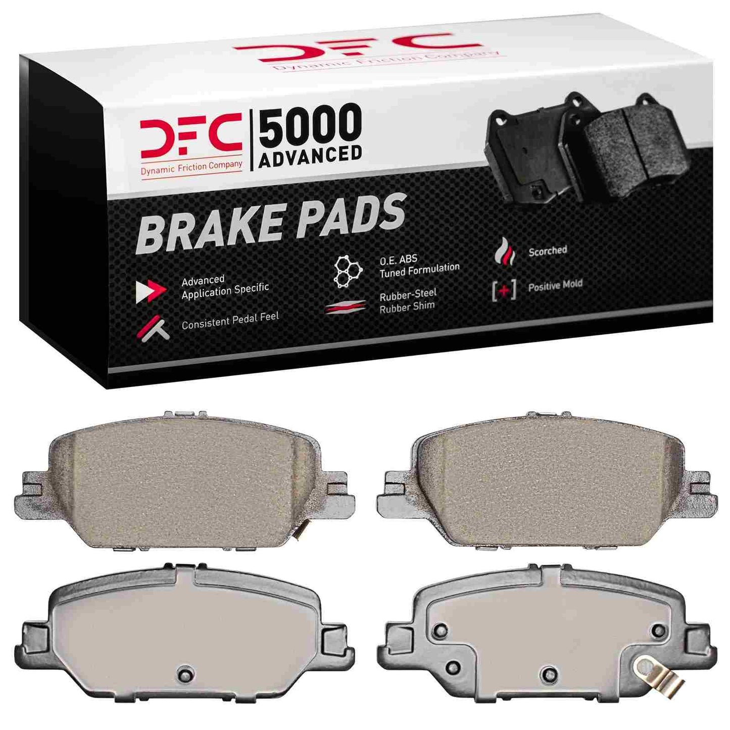 Dynamic Friction Company Disc Brake Pad Set 1551-2037-00