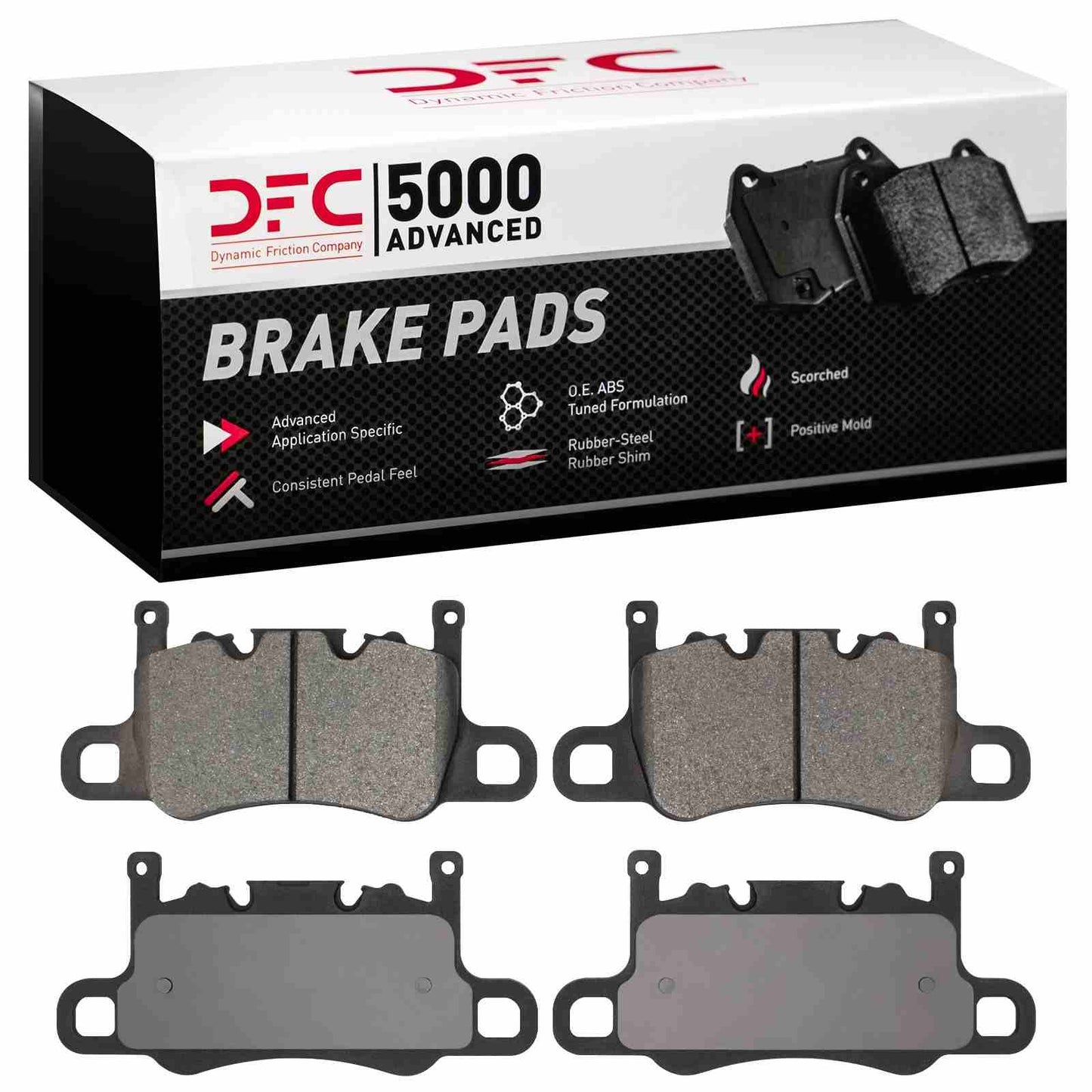 Dynamic Friction Company Disc Brake Pad Set 1551-2046-00