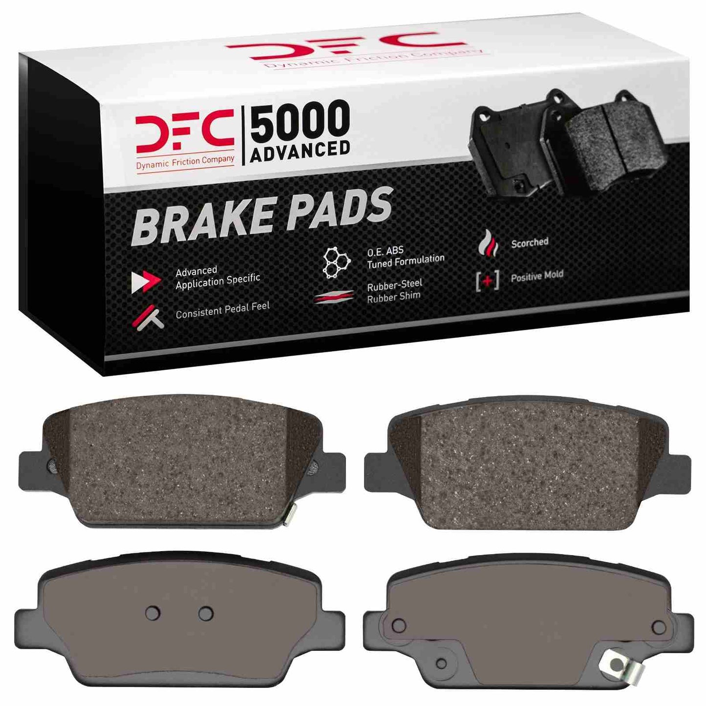 Dynamic Friction Company Disc Brake Pad Set 1551-2050-00