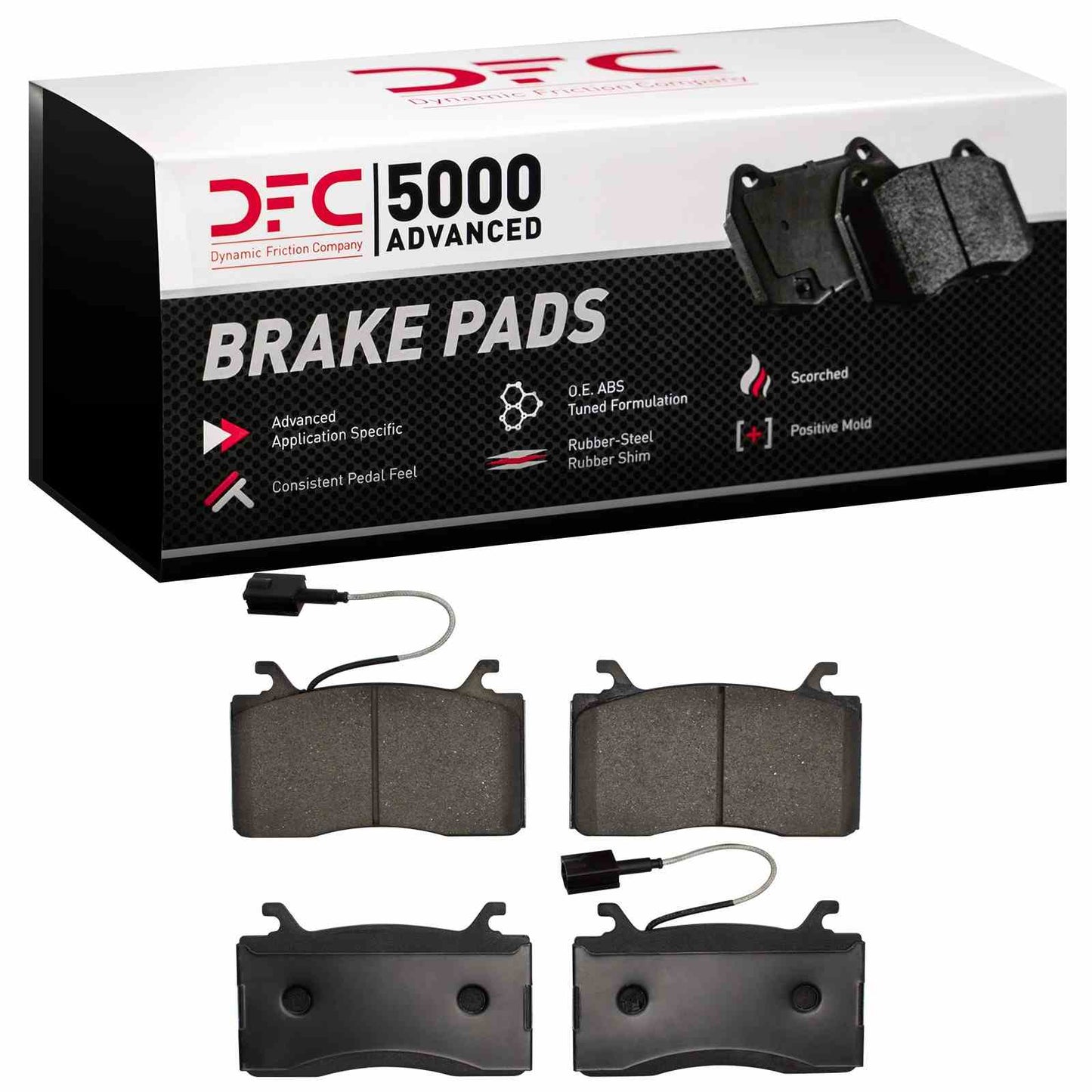 Dynamic Friction Company Disc Brake Pad Set 1551-2052-00