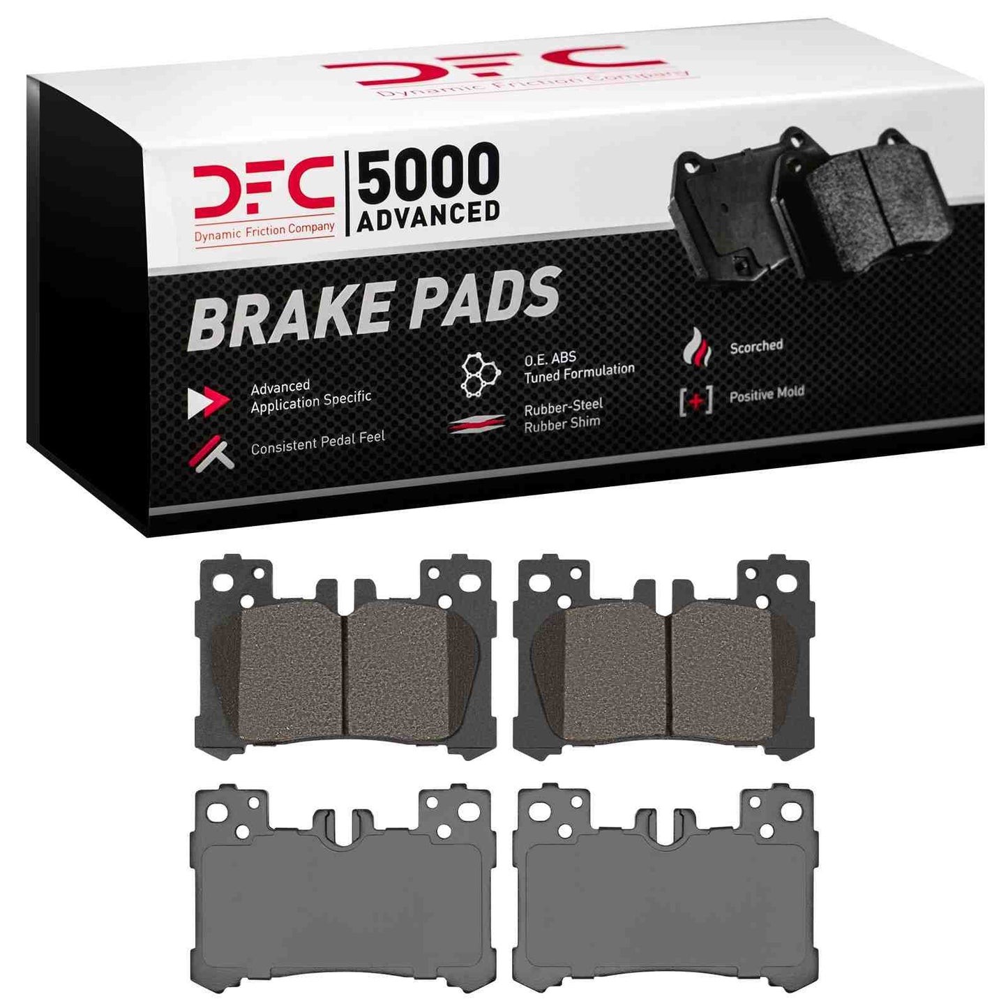 Dynamic Friction Company Disc Brake Pad Set 1551-2063-00