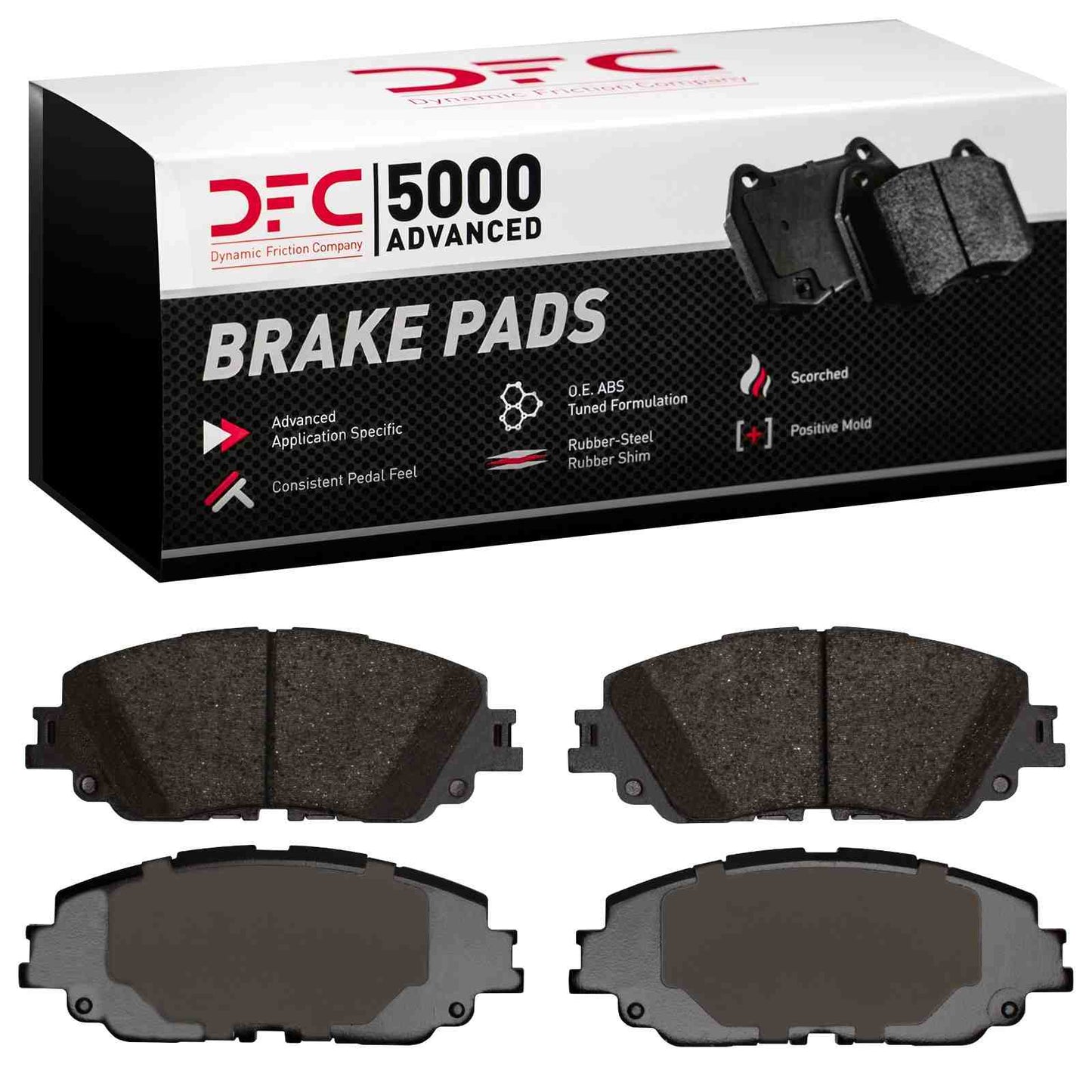 Dynamic Friction Company Disc Brake Pad Set 1551-2076-00