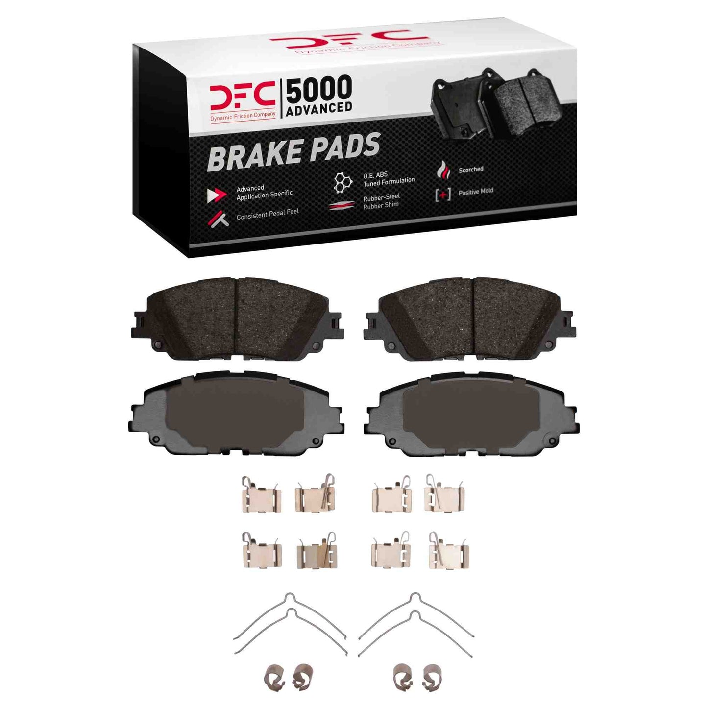 Dynamic Friction Company Disc Brake Pad Set 1551-2076-01